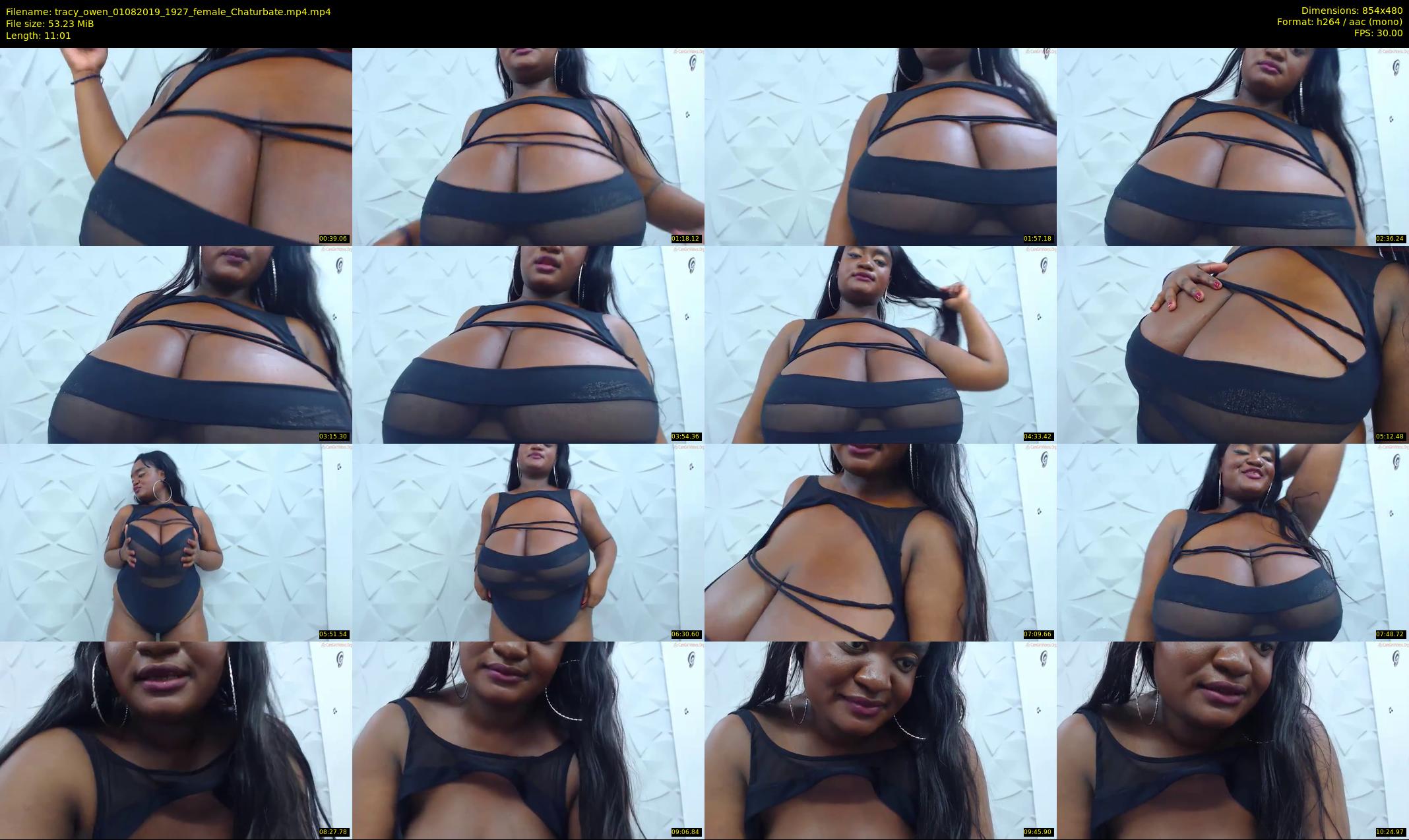 tracy_owen — 12 minute Chaturbate female cam show recording, 480p, Aug 1, 2019