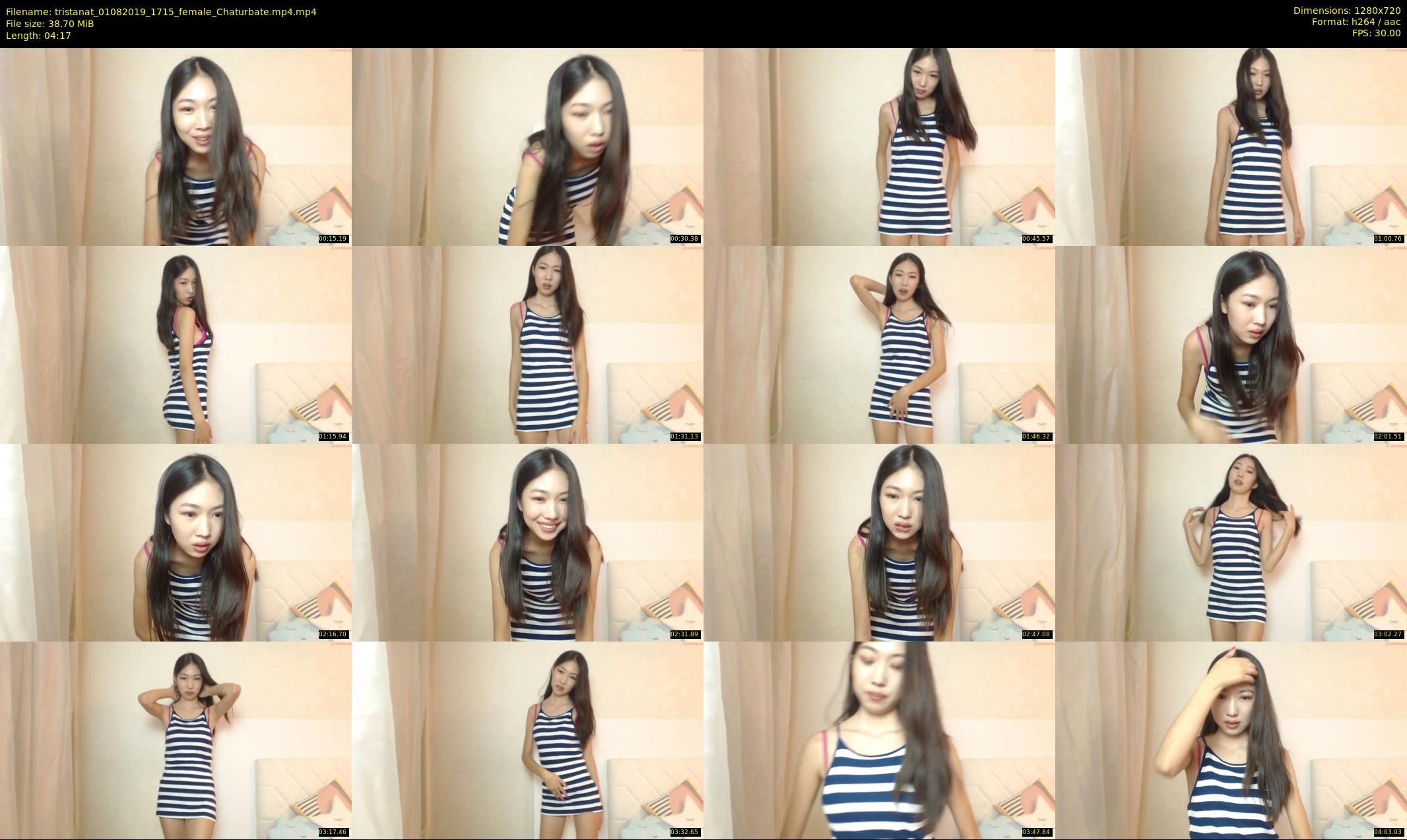 tristanat — 5 minute Chaturbate female cam show recording, 720p, Aug 1, 2019