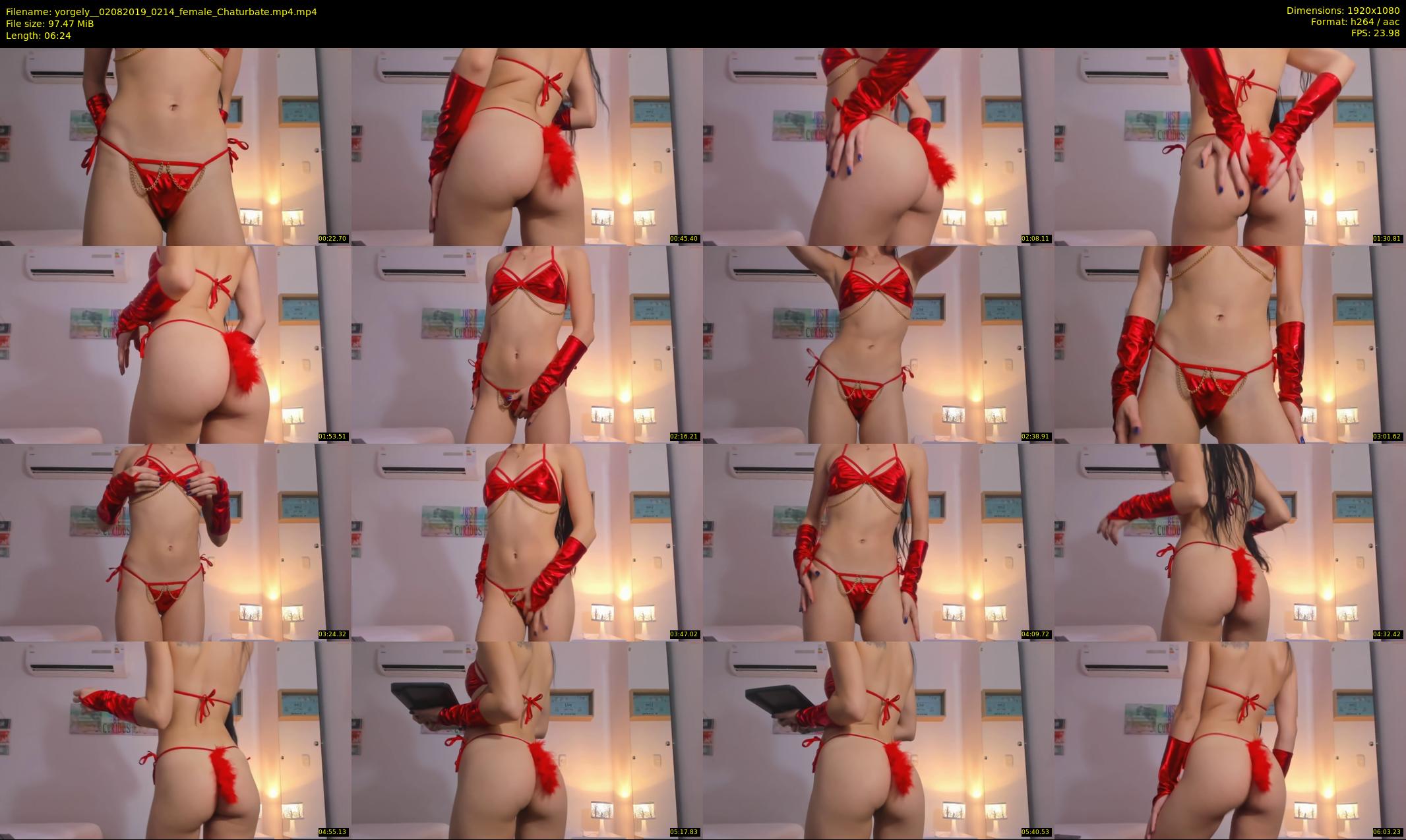 yorgely_ — 7 minute Chaturbate female cam show recording, 1080p, Aug 2, 2019