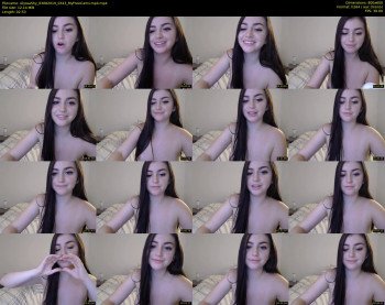 AlyssaShy — 3 minute MyFreeCams cam show recording, 480p, Aug 3, 2019