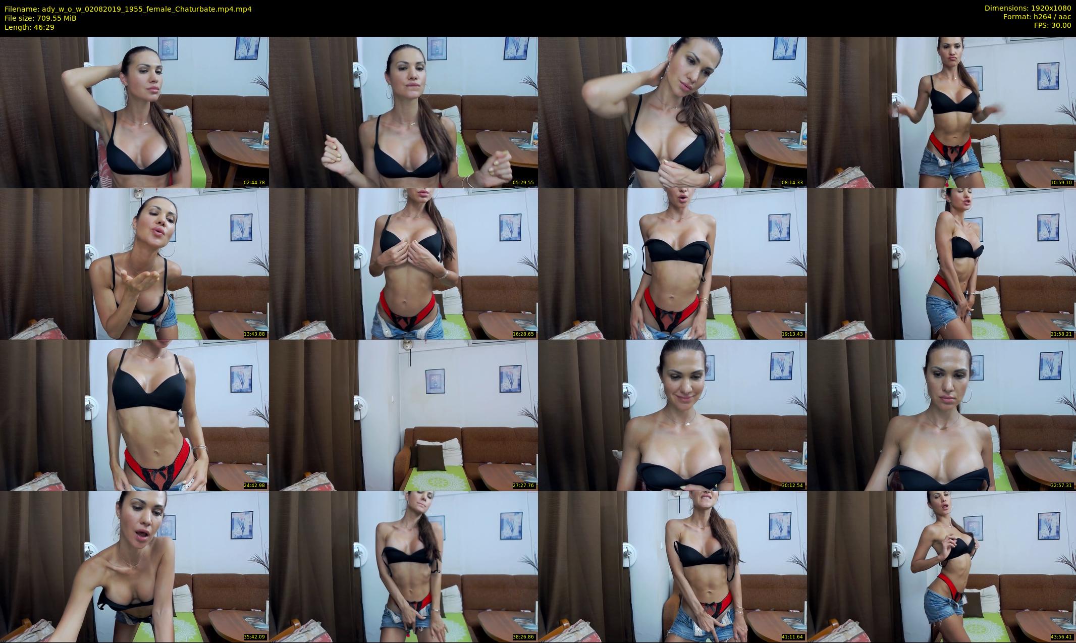 ady_w_o_w — 47 minute Chaturbate female cam show recording, 1080p, Aug 2, 2019