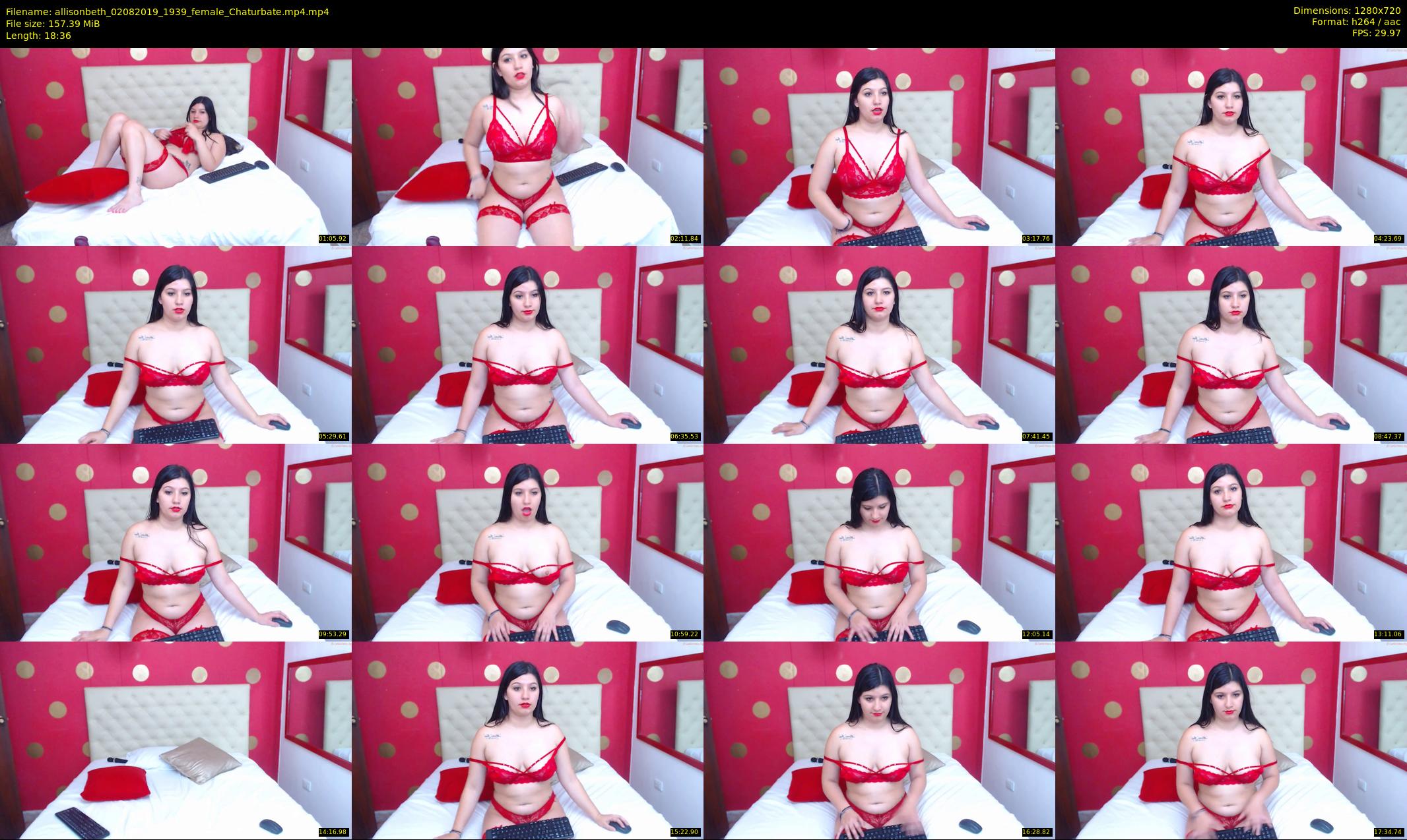 allisonbeth — 19 minute Chaturbate female cam show recording, 720p, Aug 2, 2019