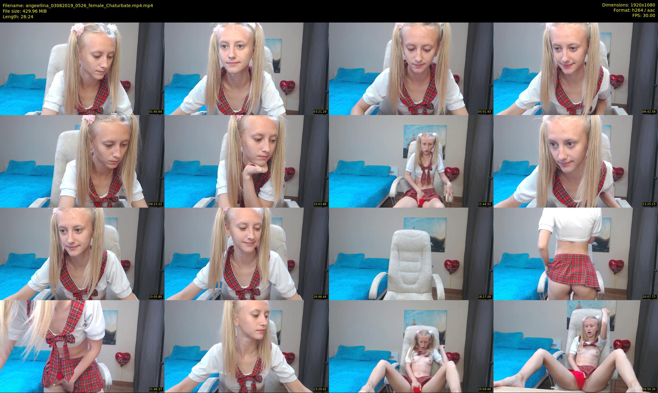 angeellina — 29 minute Chaturbate female cam show recording, 1080p, Aug 3, 2019