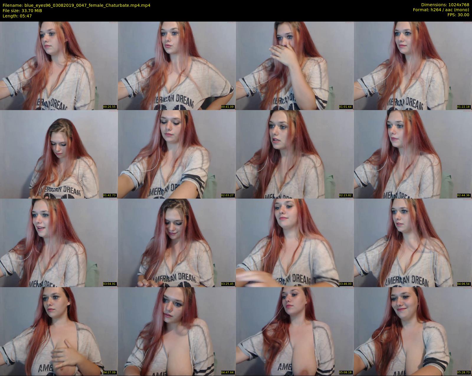 blue_eyes96 — 6 minute Chaturbate female cam show recording, 720p, Aug 3, 2019