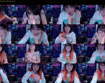 blueasfuck — 56 minute Chaturbate female cam show recording, 1080p, Aug 2, 2019