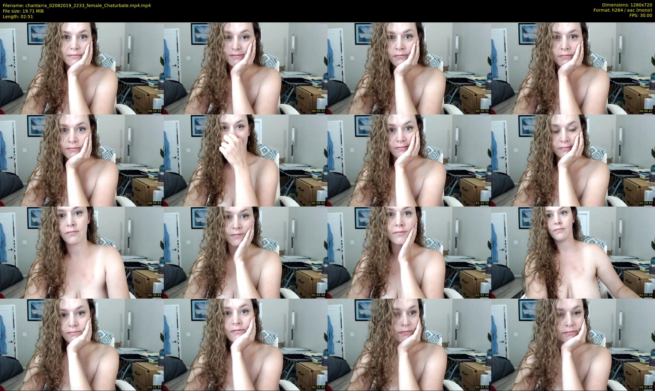 chantarra — 3 minute Chaturbate female cam show recording, 720p, Aug 2, 2019