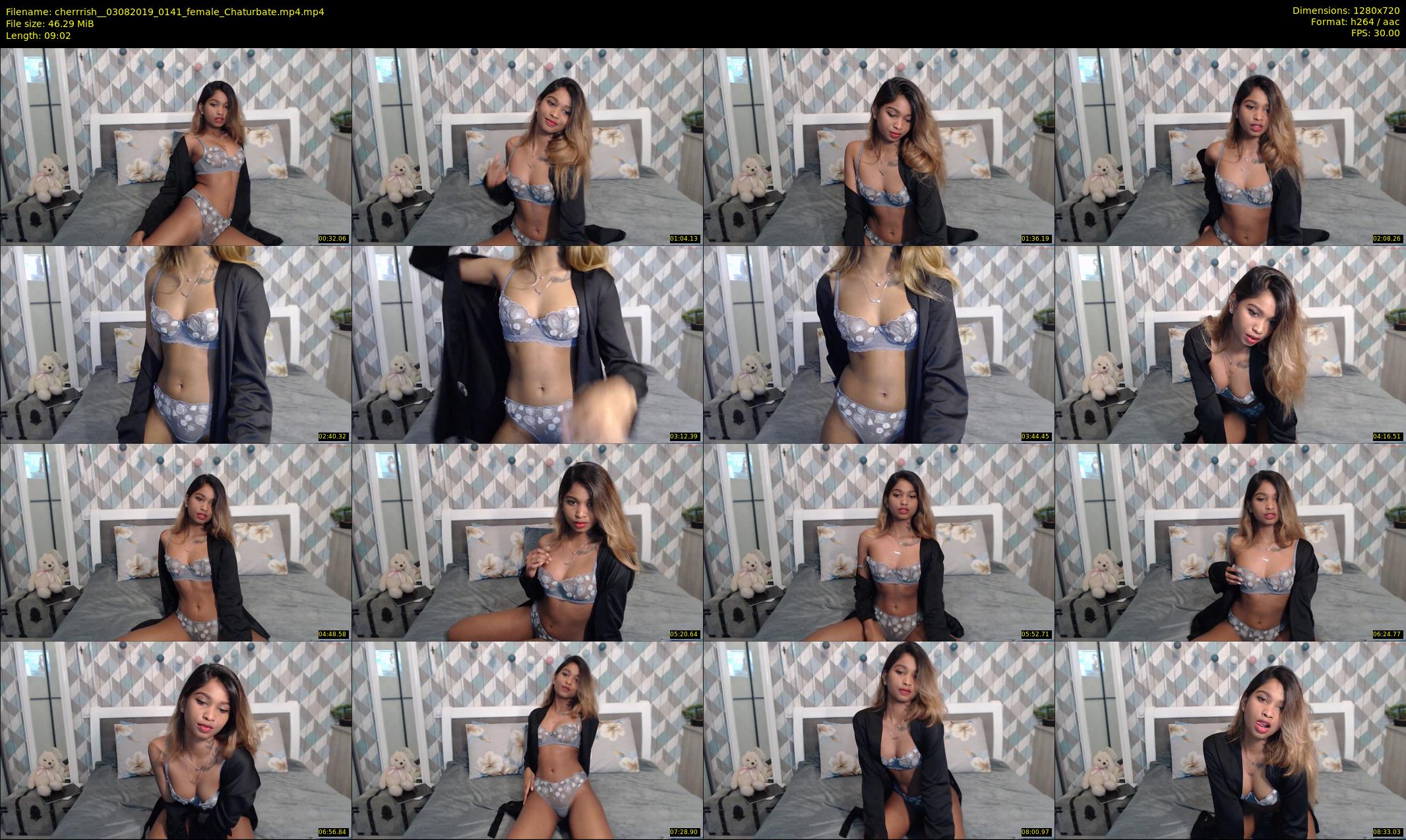 cherrrish_ — 10 minute Chaturbate female cam show recording, 720p, Aug 3, 2019