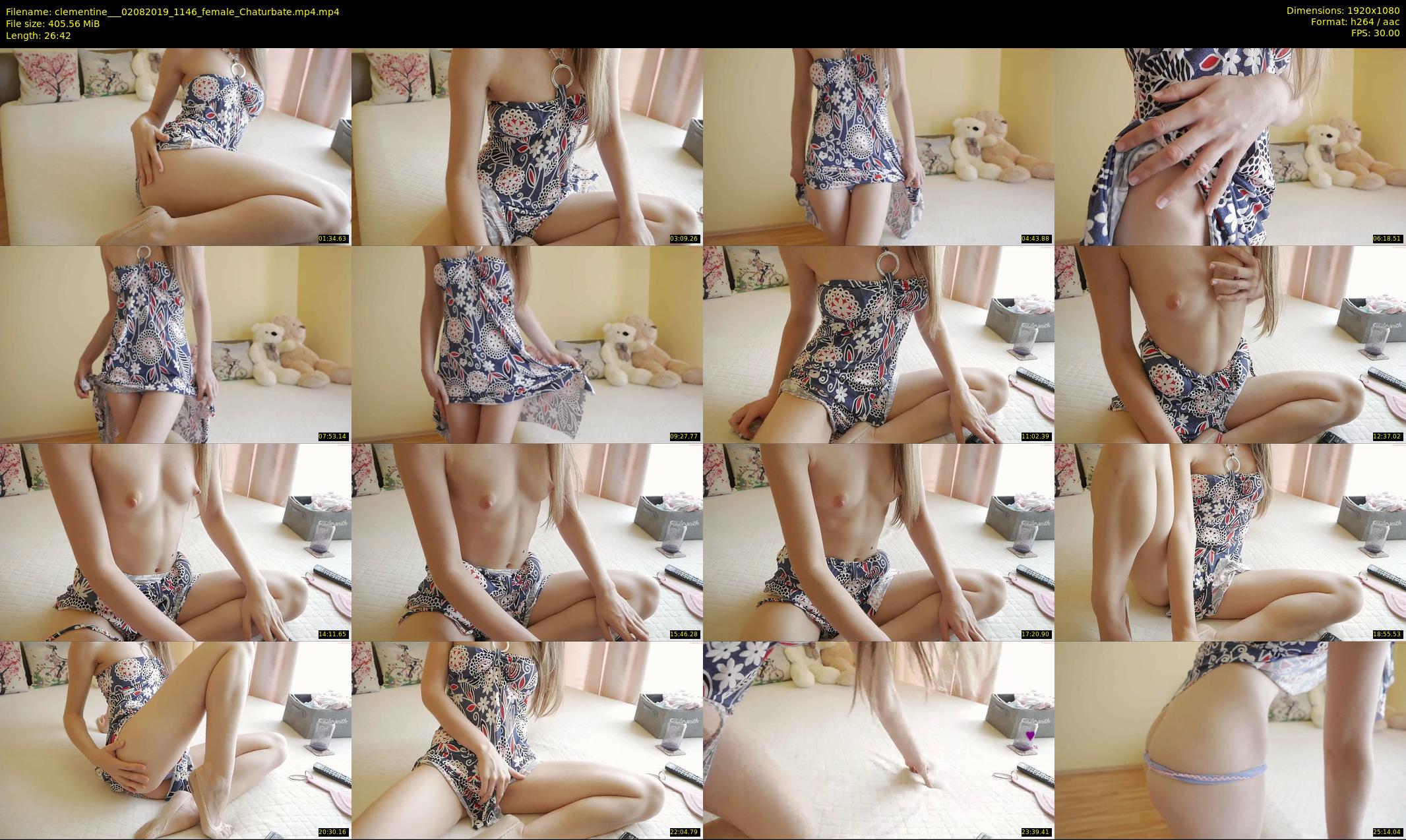 clementine__ — 27 minute Chaturbate female cam show recording, 1080p, Aug 2, 2019