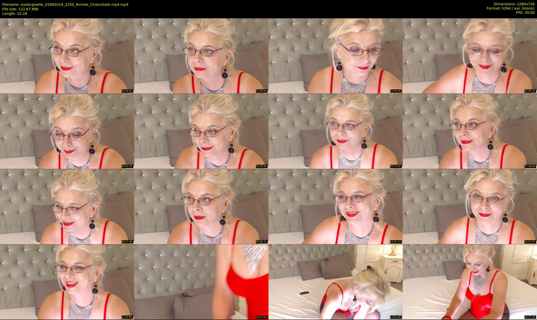 exoticgiselle — 16 minute Chaturbate female cam show recording, 720p, Aug 2, 2019