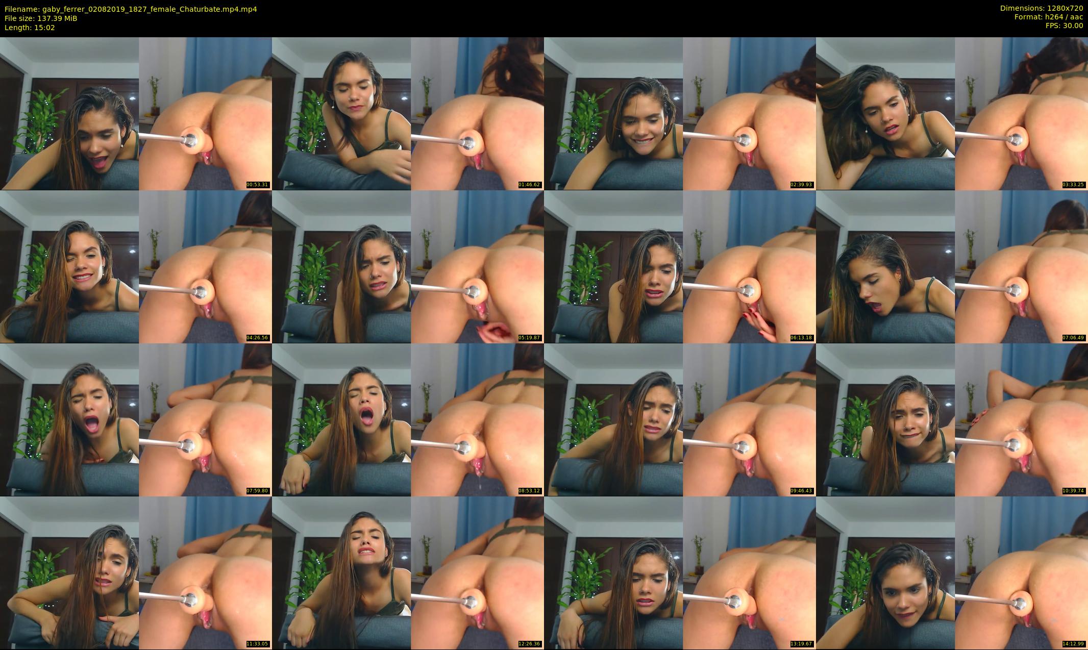 gaby_ferrer — 16 minute Chaturbate female cam show recording, 720p, Aug 2, 2019