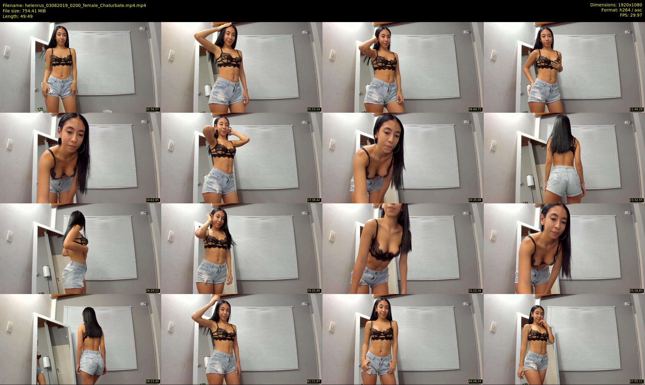 helenrus — 50 minute Chaturbate female cam show recording, 1080p, Aug 3, 2019
