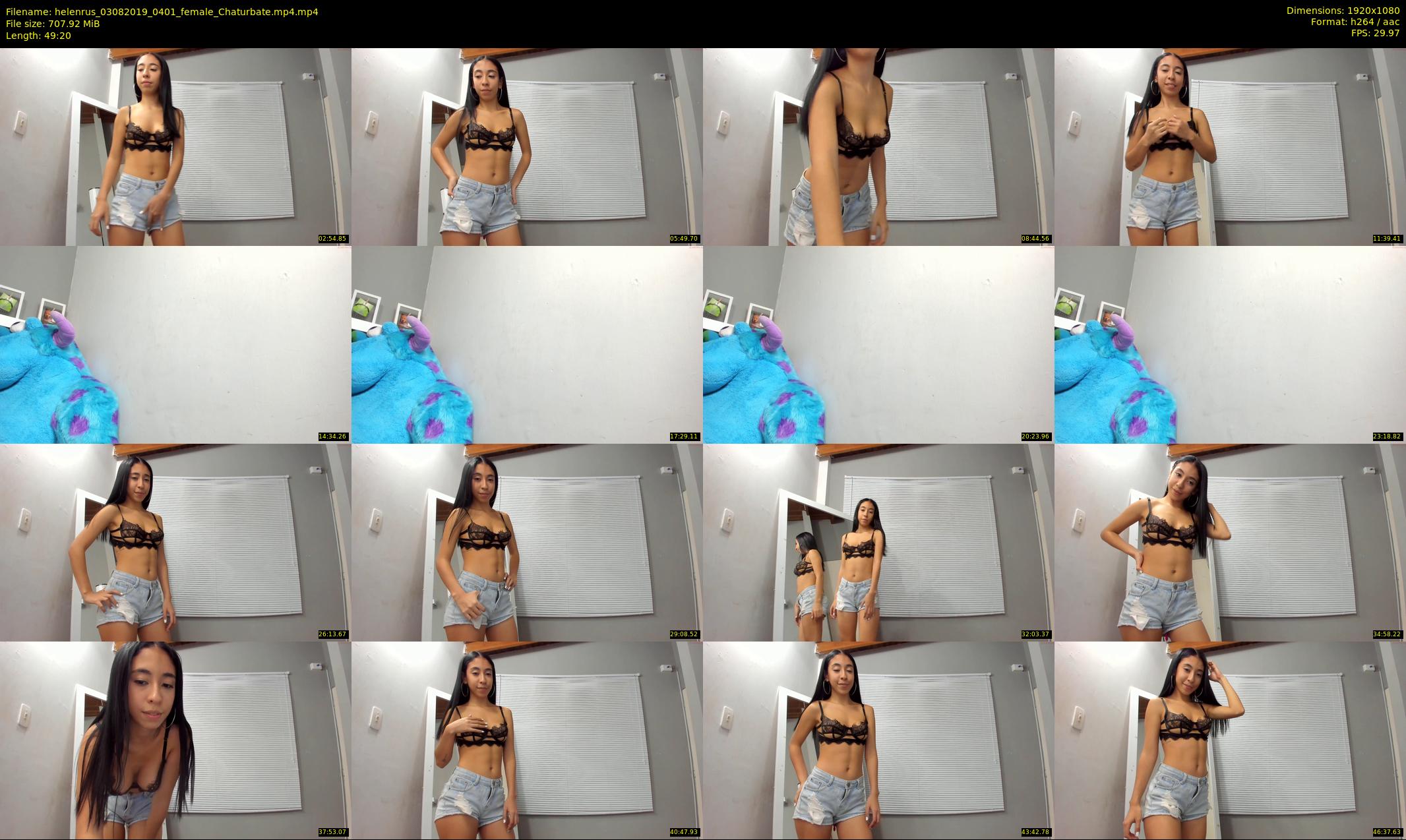helenrus — 50 minute Chaturbate female cam show recording, 1080p, Aug 3, 2019