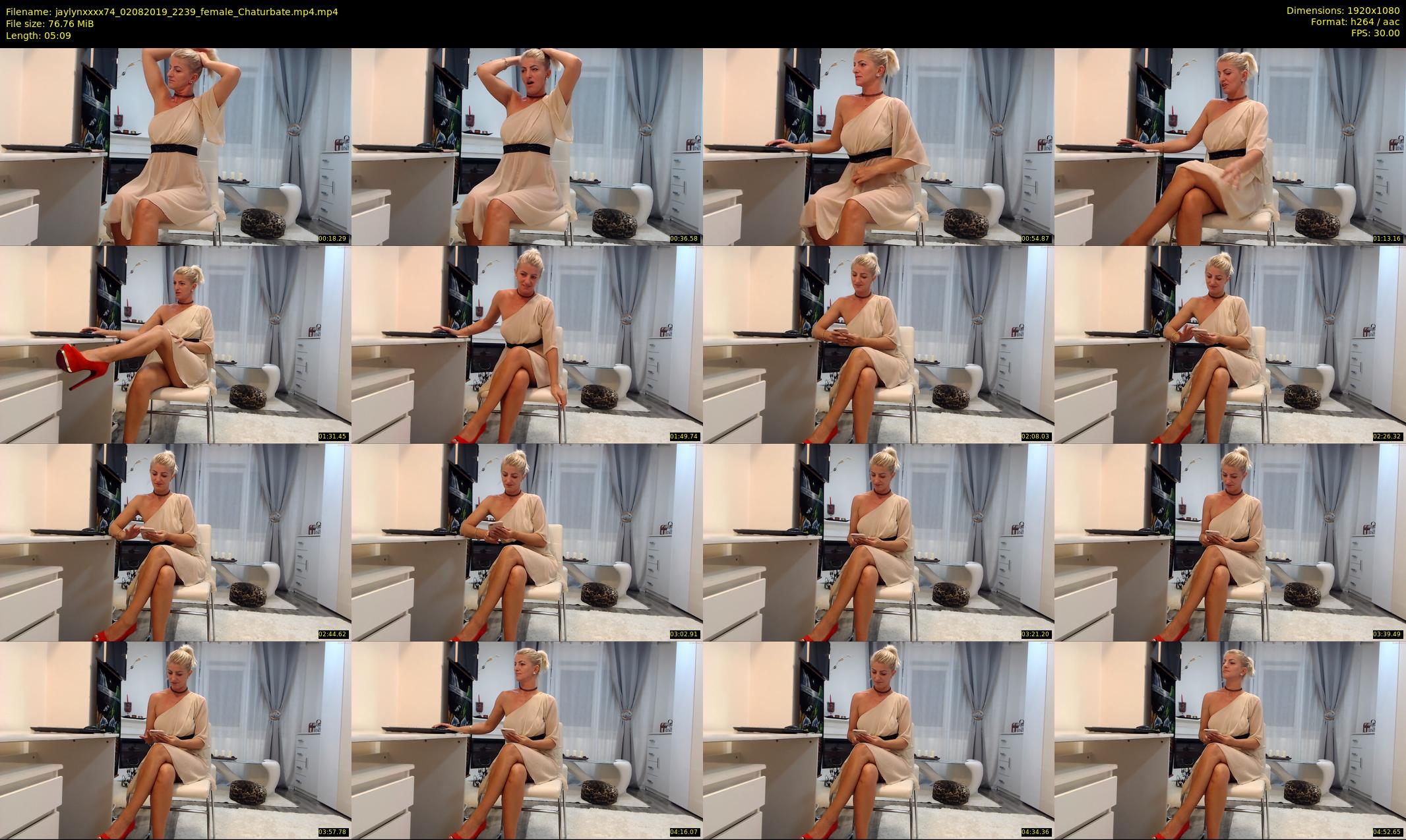 jaylynxxxx74 — 6 minute Chaturbate female cam show recording, 1080p, Aug 2, 2019