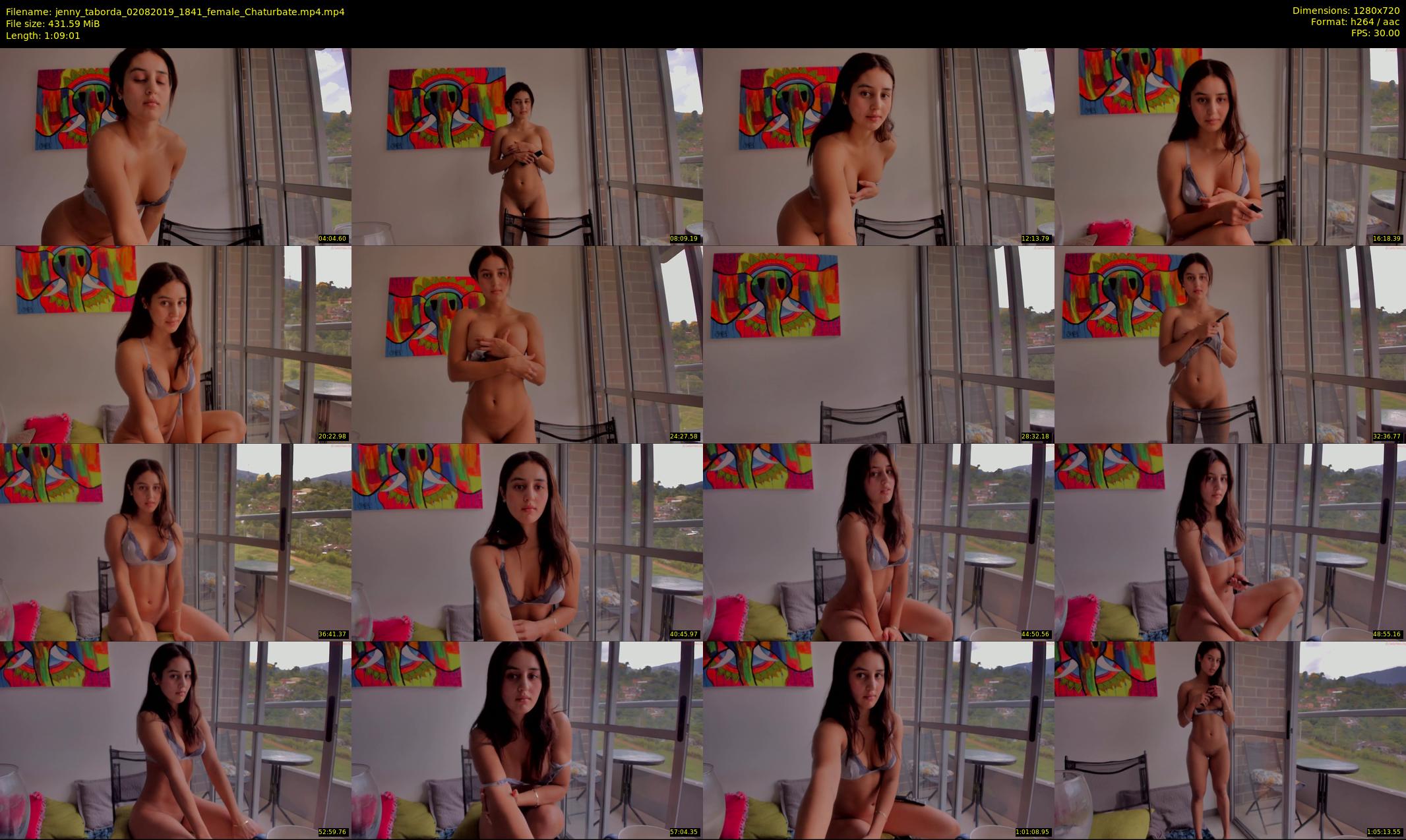 jenny_taborda — 70 minute Chaturbate female cam show recording, 720p, Aug 2, 2019