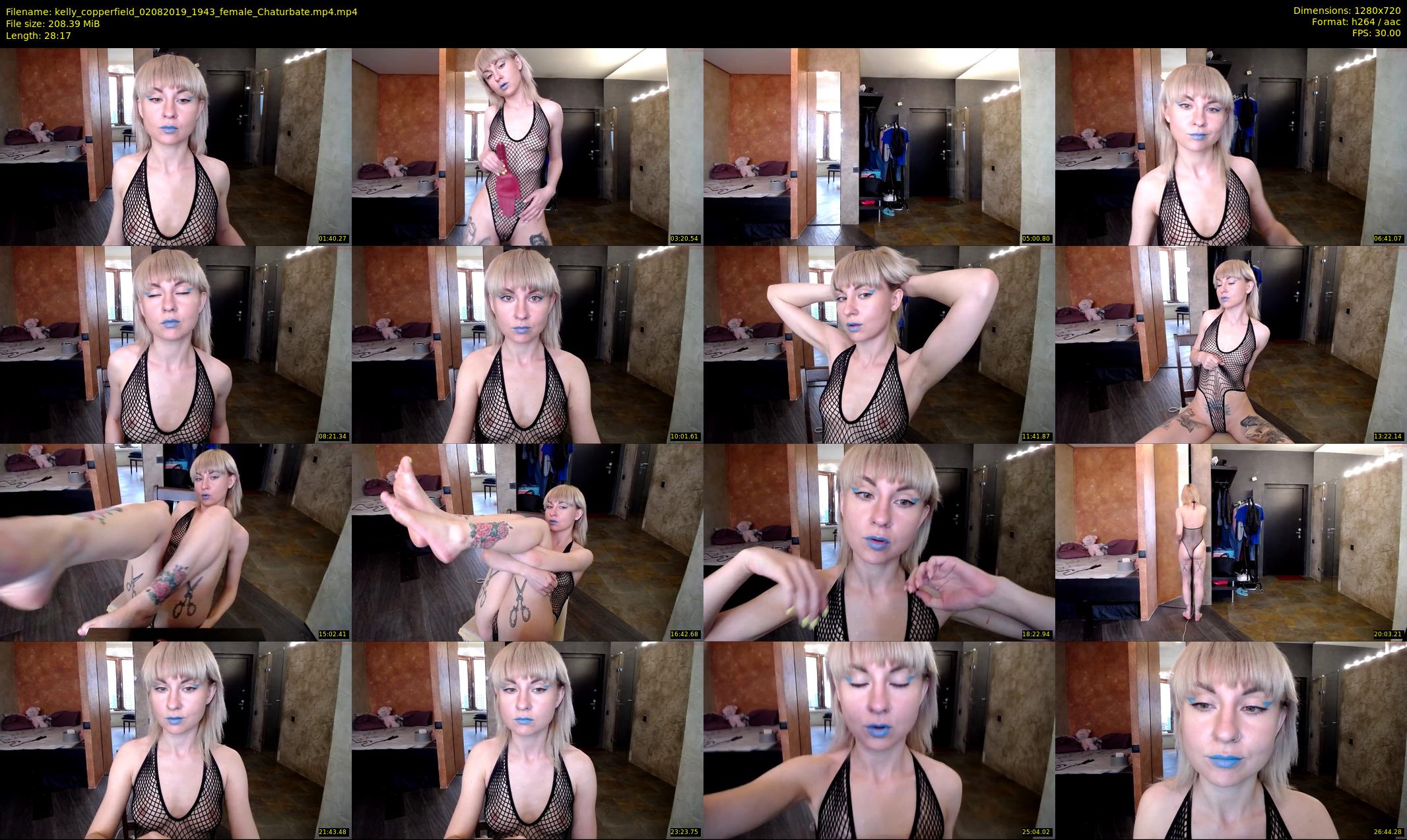 kelly_copperfield — 29 minute Chaturbate female cam show recording, 720p, Aug 2, 2019
