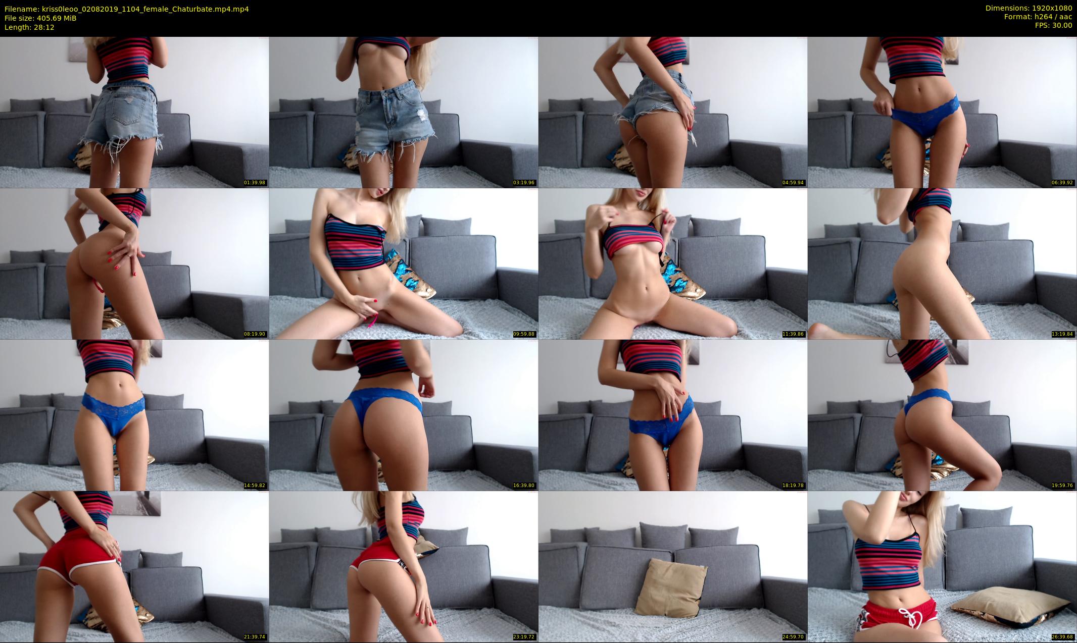 kriss0leoo — 29 minute Chaturbate couple cam show recording, 1080p, Aug 2, 2019