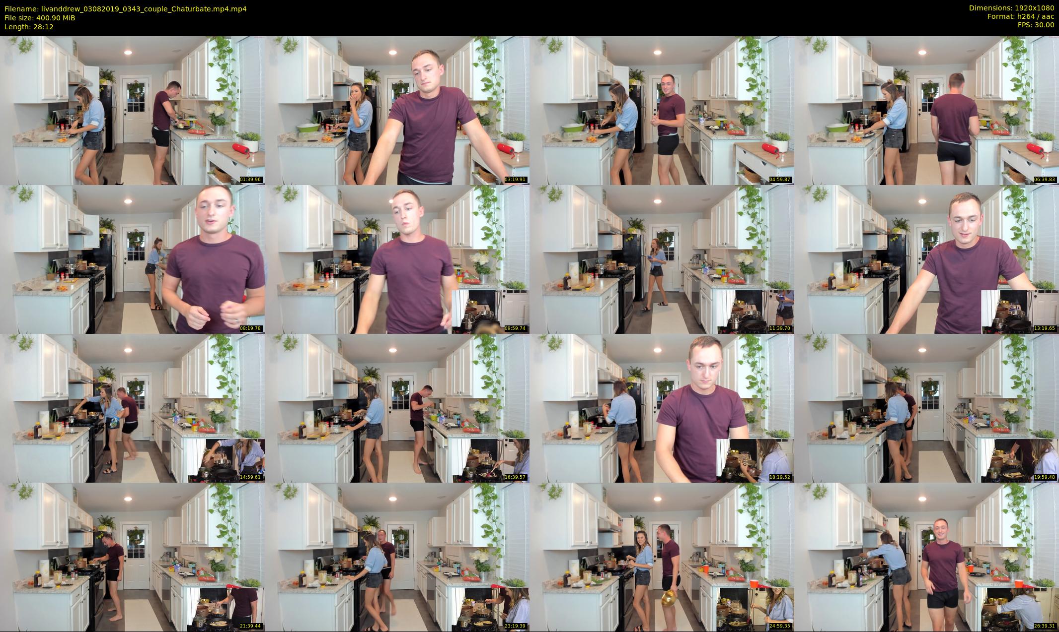 livanddrew — 29 minute Chaturbate couple cam show recording, 1080p, Aug 3, 2019