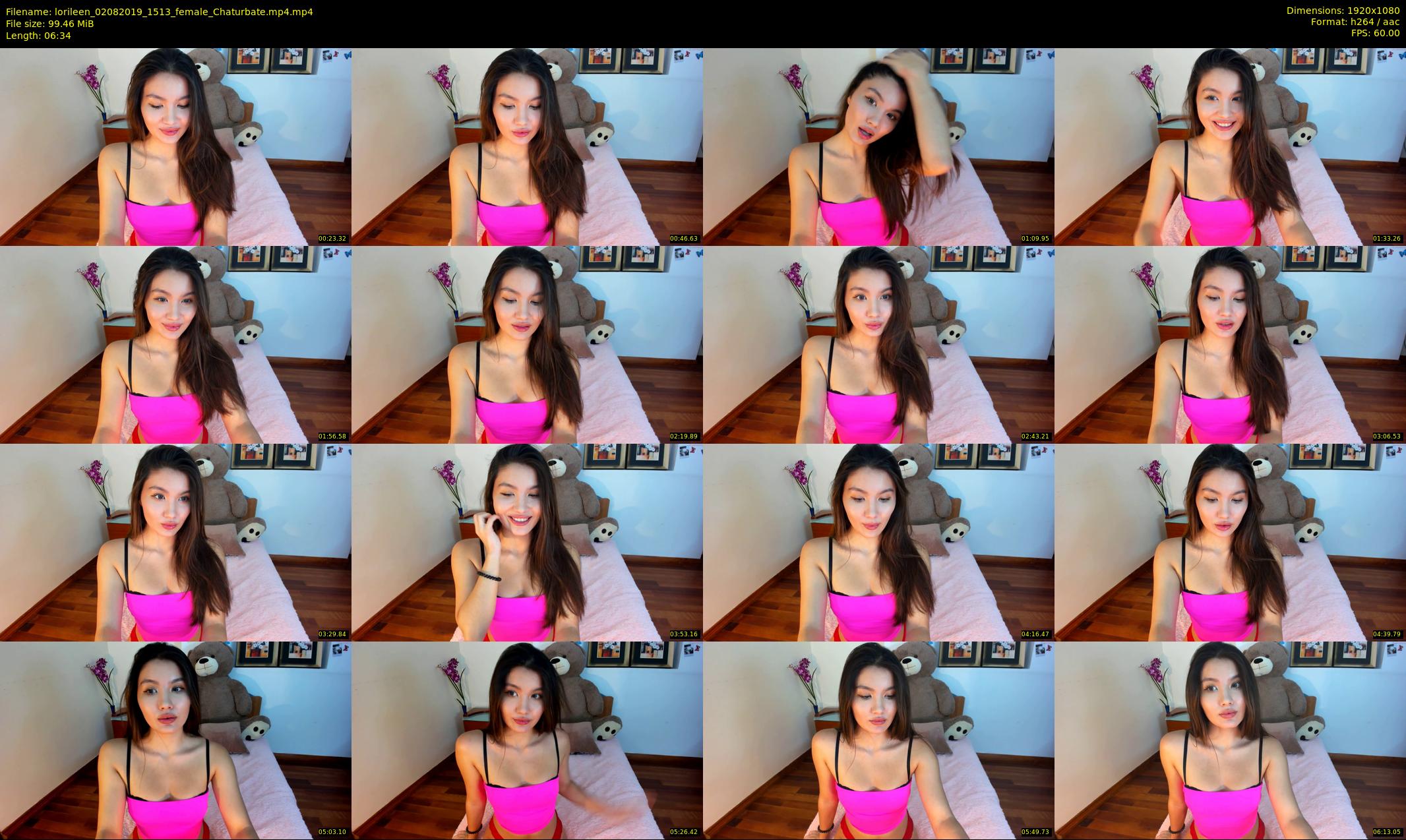 lorileen — 7 minute Chaturbate female cam show recording, 1080p, Aug 2, 2019