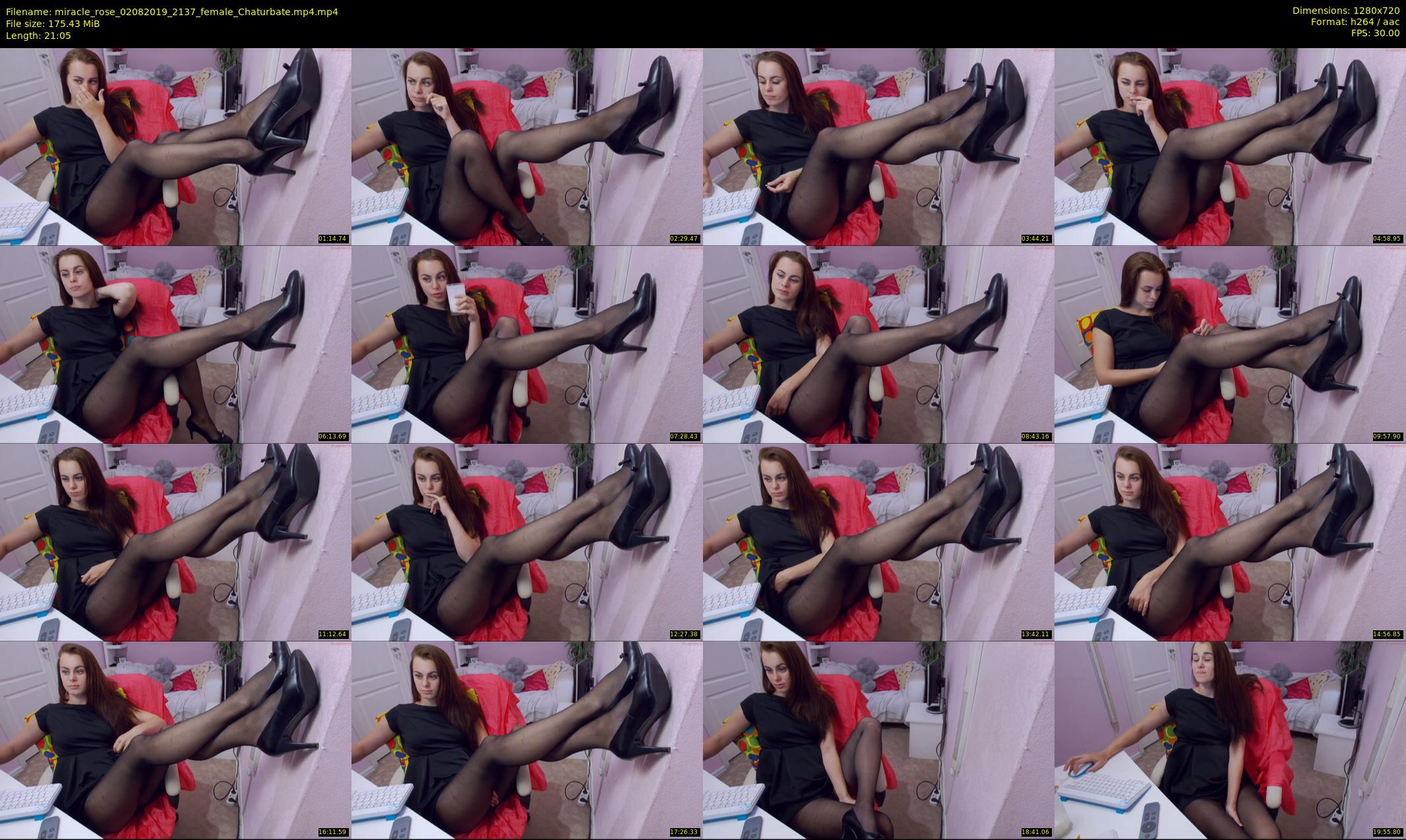 miracle_rose — 22 minute Chaturbate female cam show recording, 720p, Aug 2, 2019