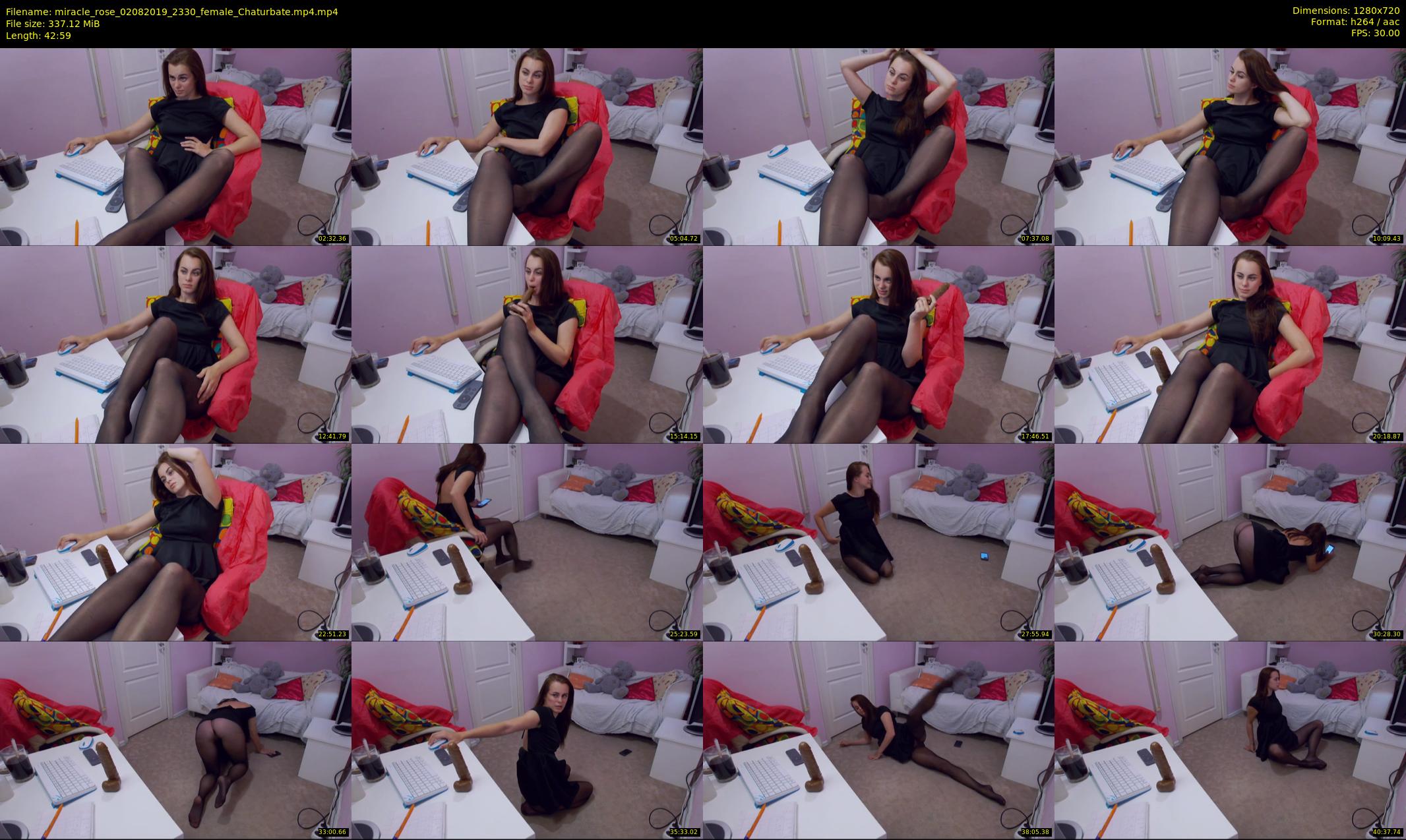 miracle_rose — 43 minute Chaturbate female cam show recording, 720p, Aug 2, 2019