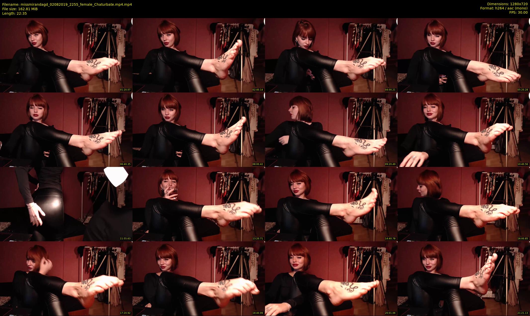missmirandagd — 23 minute Chaturbate female cam show recording, 720p, Aug 2, 2019