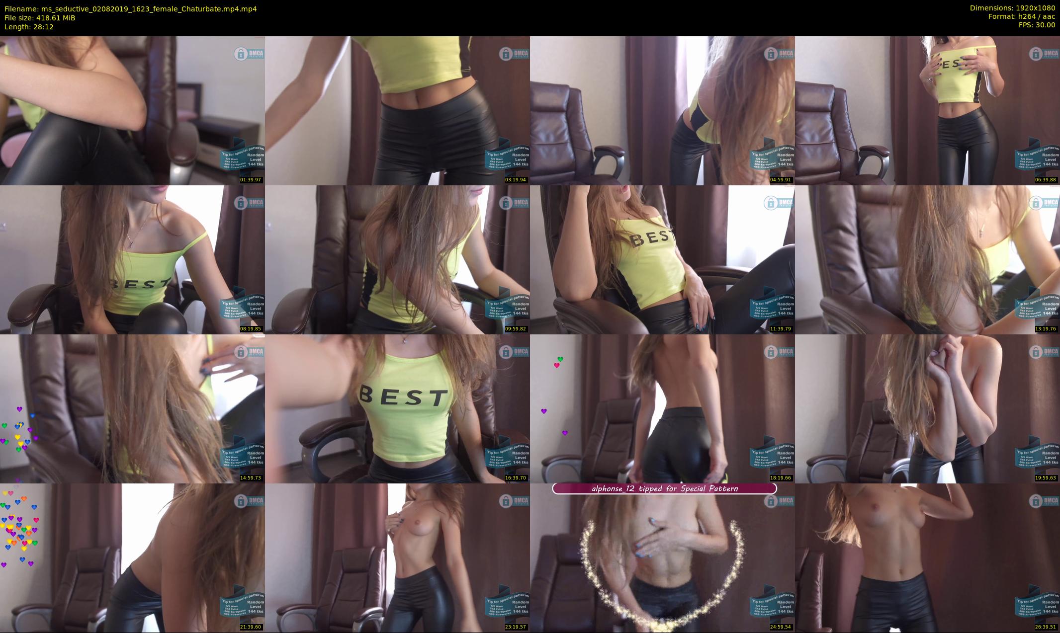 ms_seductive — 29 minute Chaturbate female cam show recording, 1080p, Aug 2, 2019