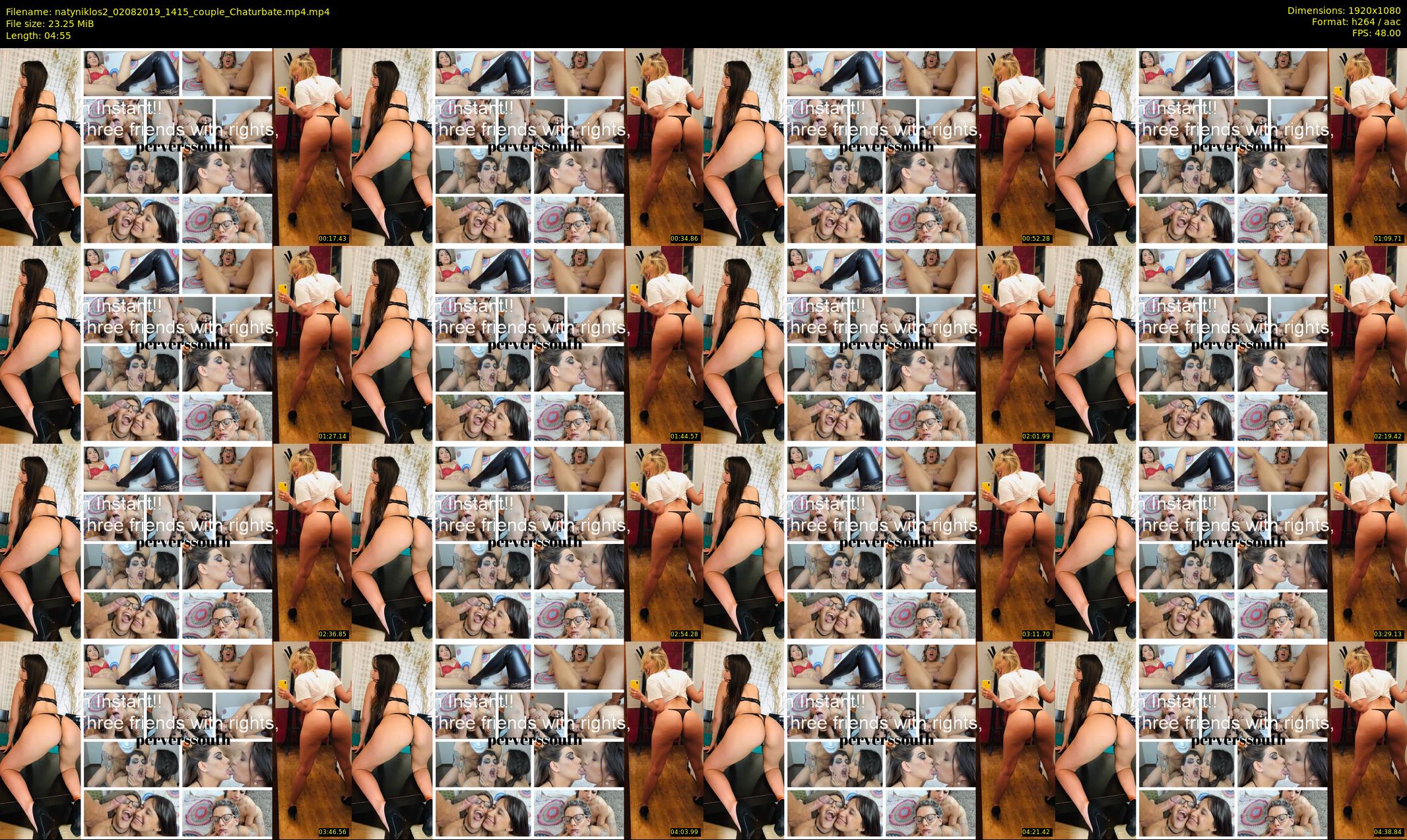 natyniklos2 — 5 minute Chaturbate couple cam show recording, 1080p, Aug 2, 2019