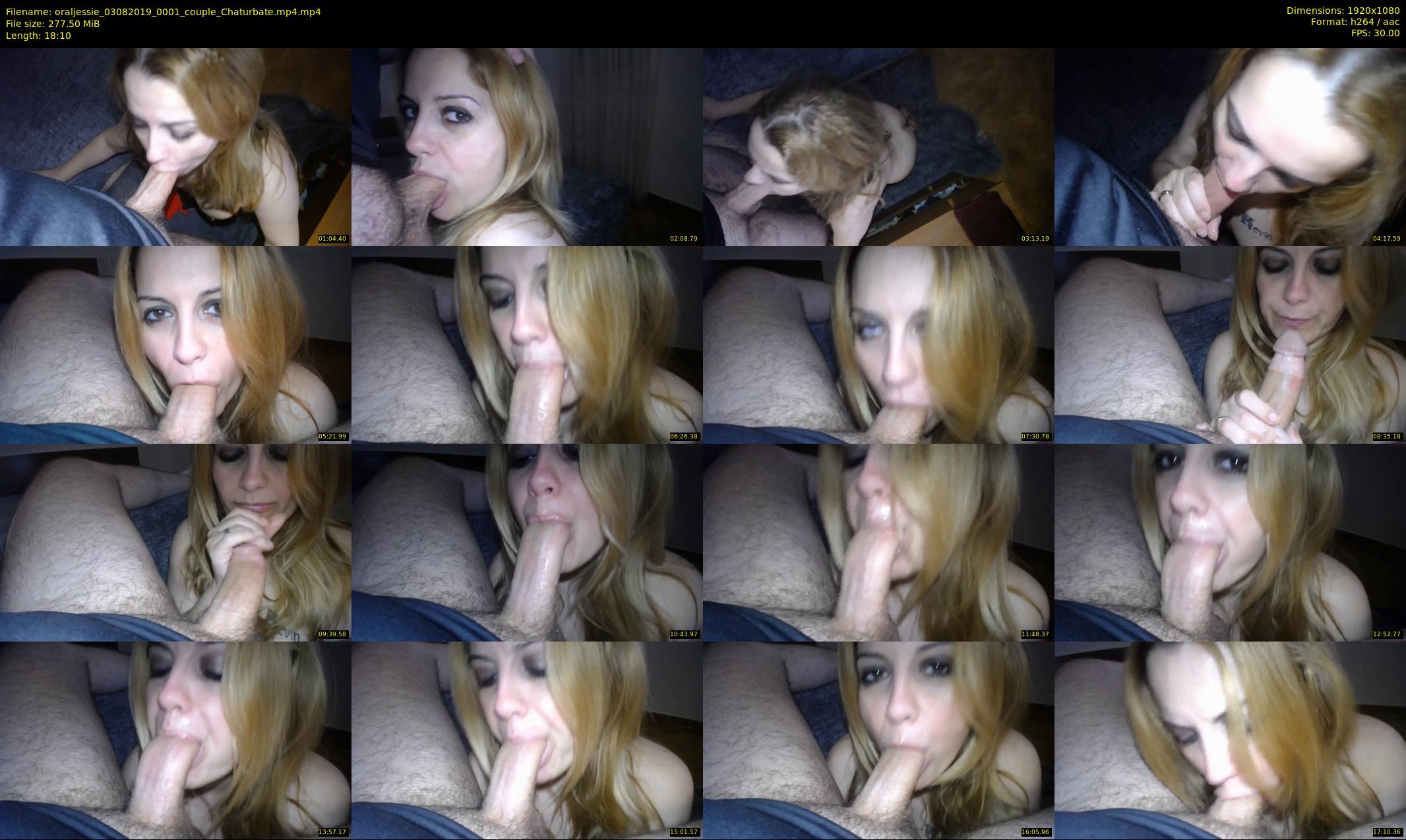oraljessie — 19 minute Chaturbate couple cam show recording, 1080p, Aug 3, 2019
