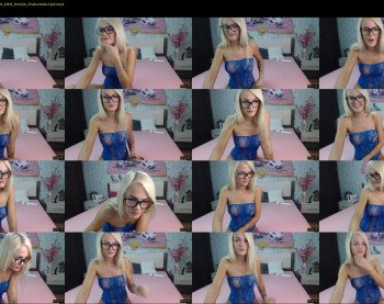 prettyblonde22 — 8 minute Chaturbate female cam show recording, 1080p, Aug 2, 2019