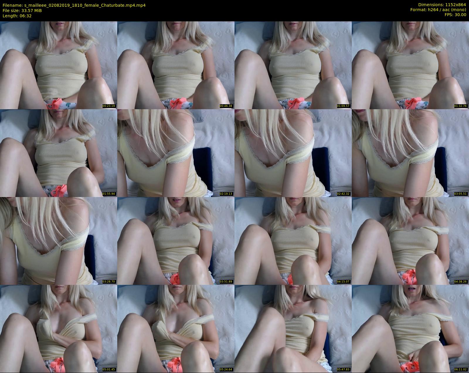 s_mailleee — 7 minute Chaturbate female cam show recording, 720p, Aug 2, 2019