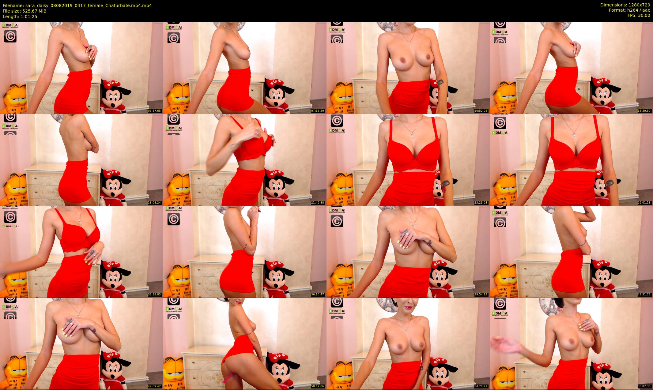 sara_daisy — 62 minute Chaturbate female cam show recording, 720p, Aug 3, 2019