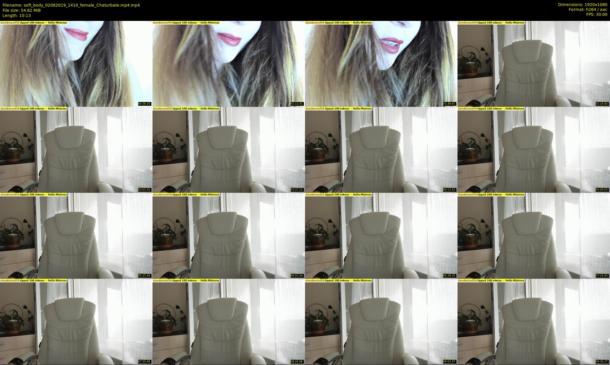 soft_body — 11 minute Chaturbate female cam show recording, 1080p, Aug 2, 2019