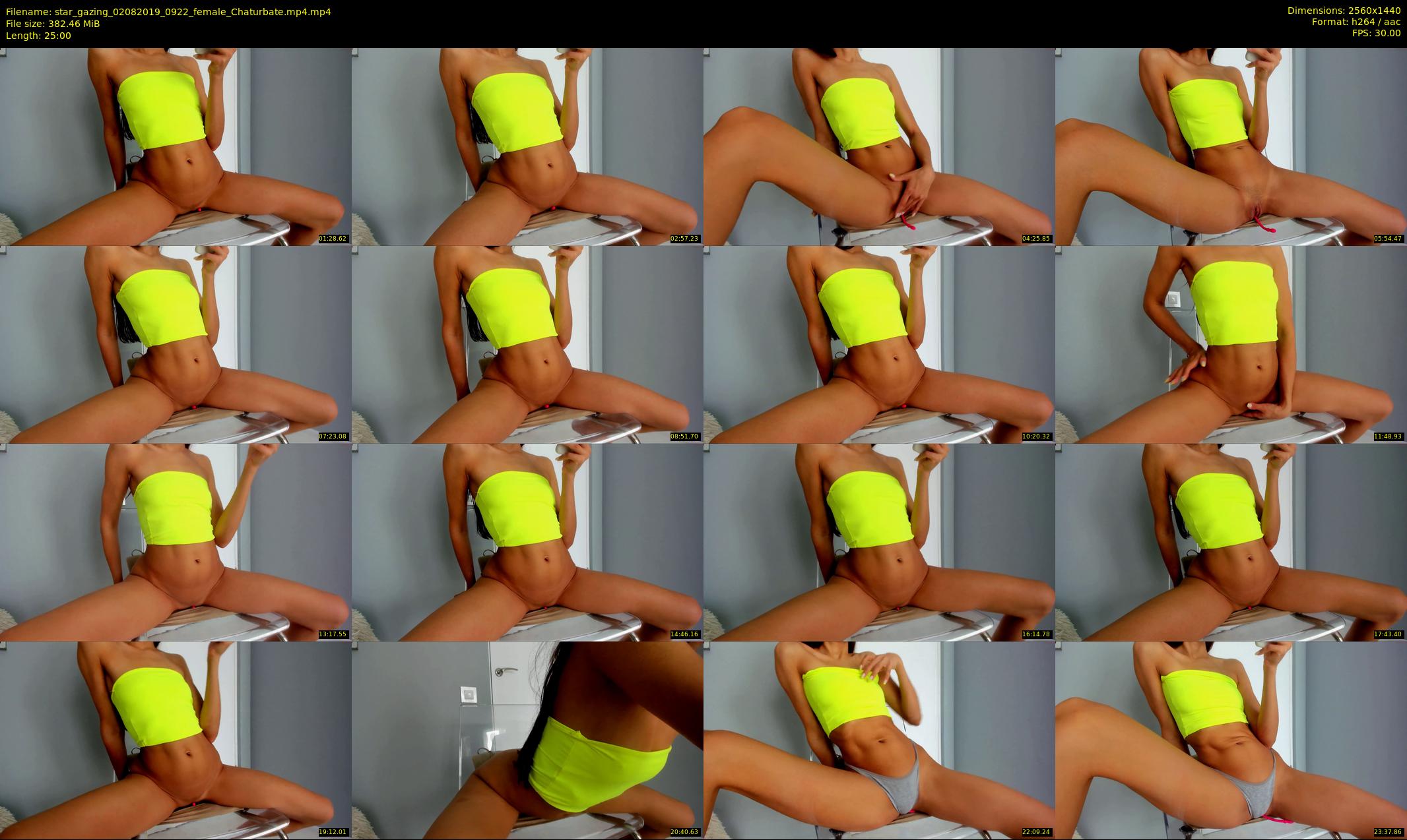 star_gazing — 25 minute Chaturbate female cam show recording, 1080p, Aug 2, 2019