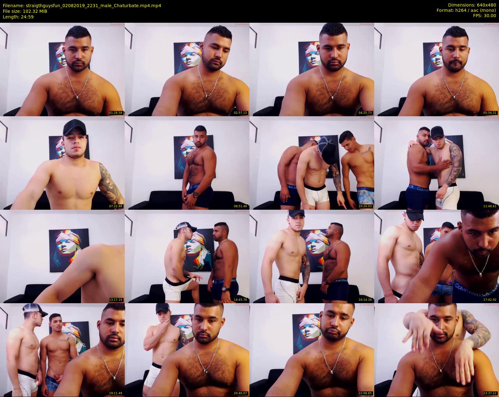 straigthguysfun — 25 minute Chaturbate male cam show recording, 480p, Aug 2, 2019