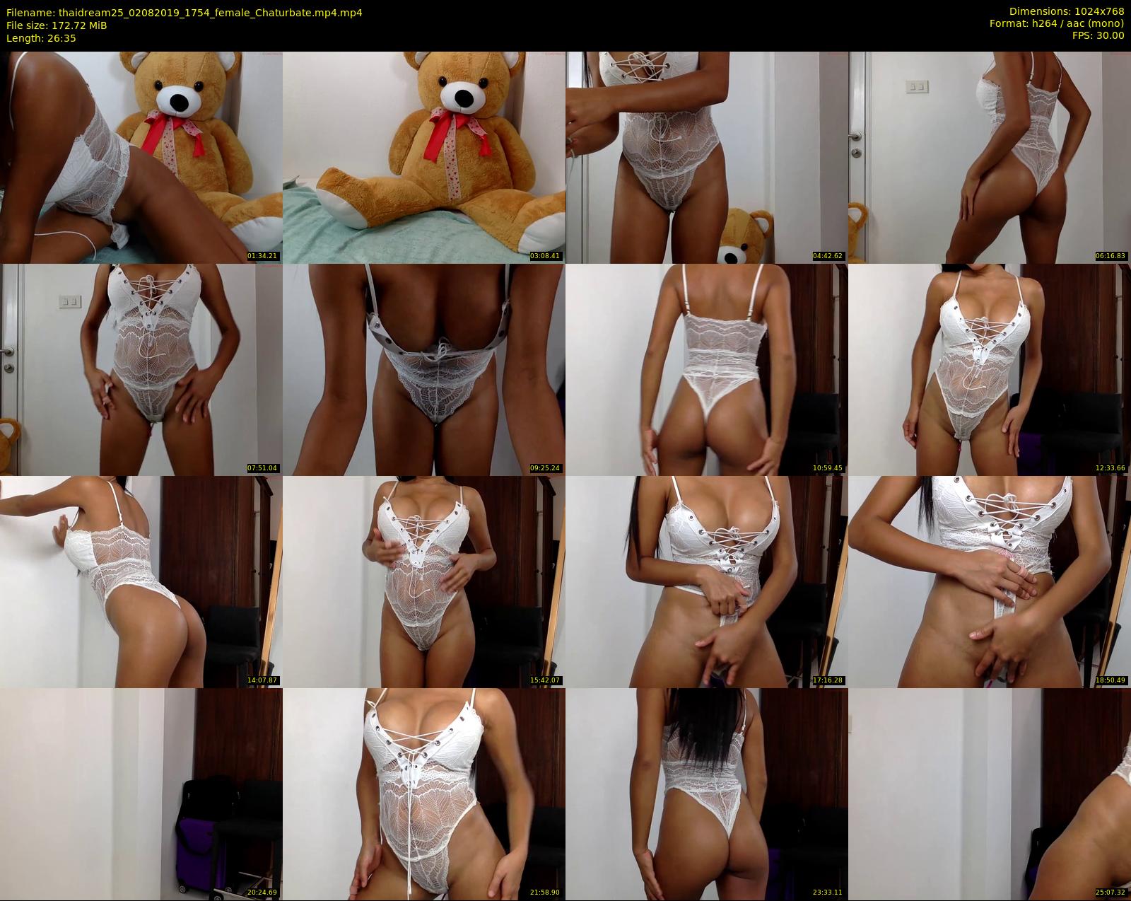 thaidream25 — 27 minute Chaturbate female cam show recording, 720p, Aug 2, 2019