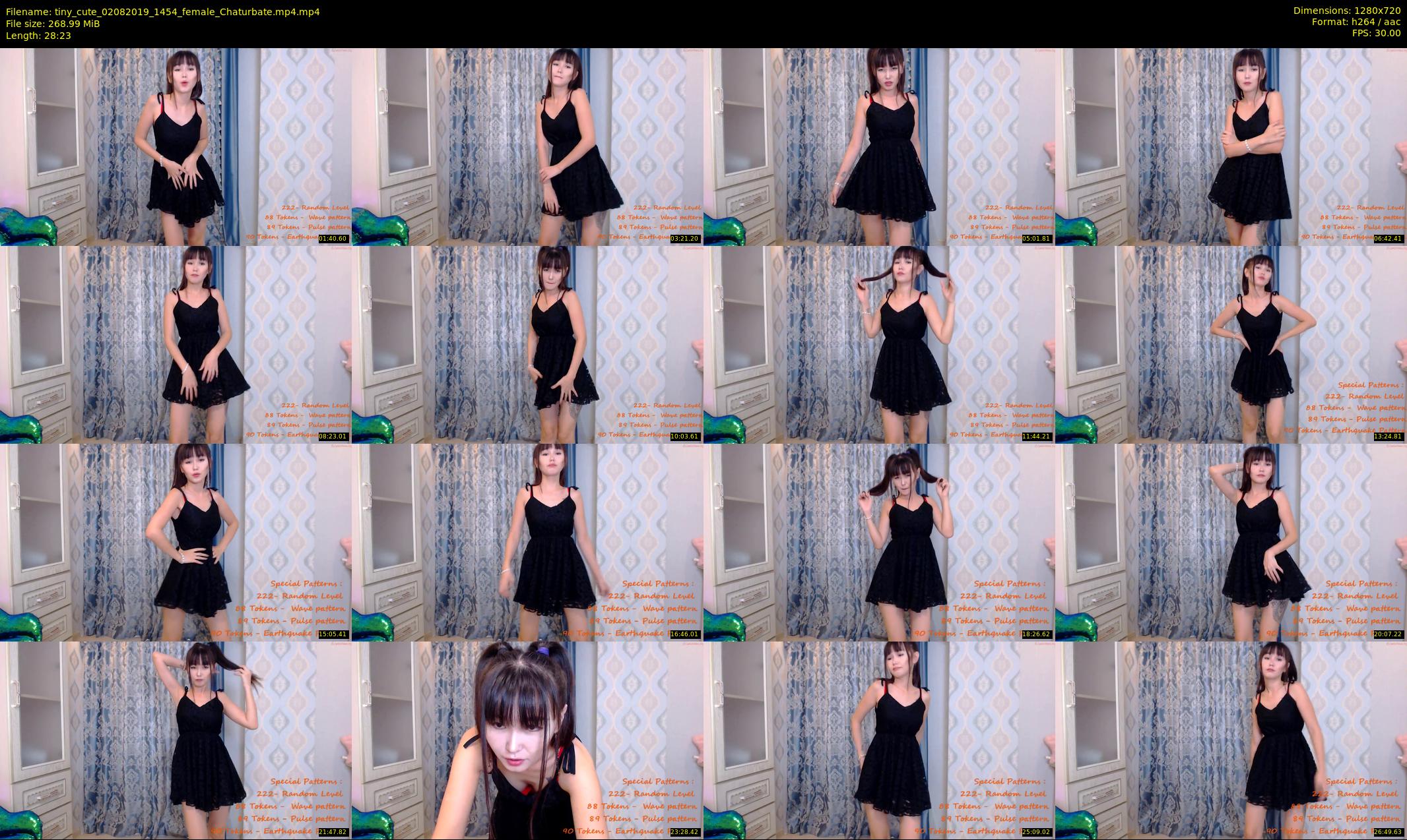 tiny_cute — 29 minute Chaturbate female cam show recording, 720p, Aug 2, 2019