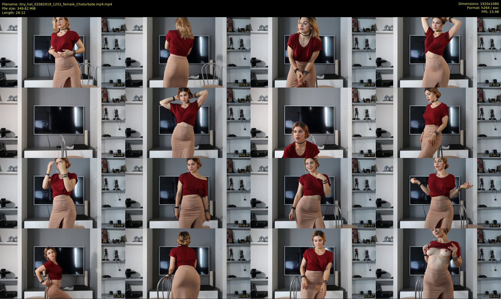 tiny_hat — 29 minute Chaturbate female cam show recording, 1080p, Aug 2, 2019