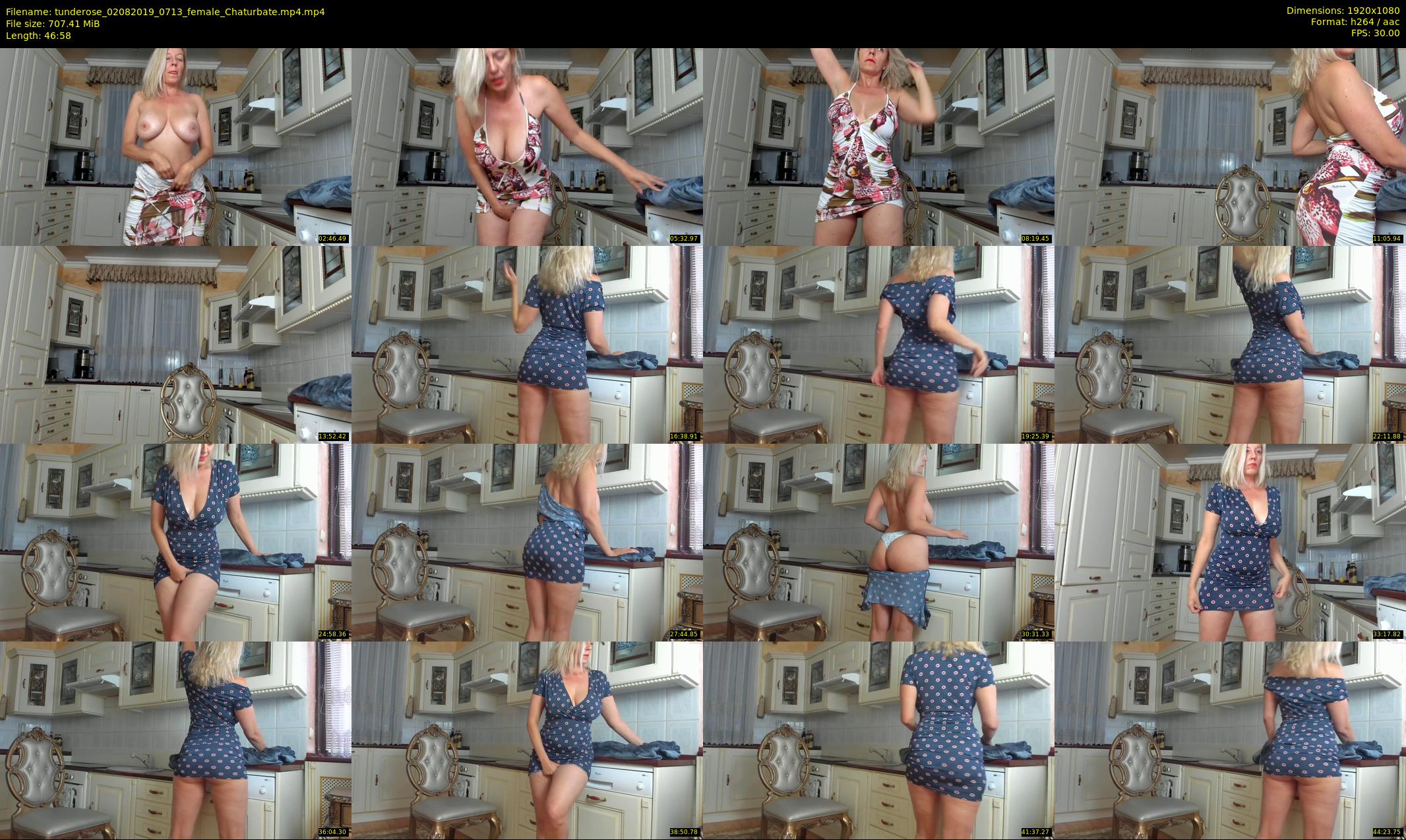 tunderose — 47 minute Chaturbate female cam show recording, 1080p, Aug 2, 2019