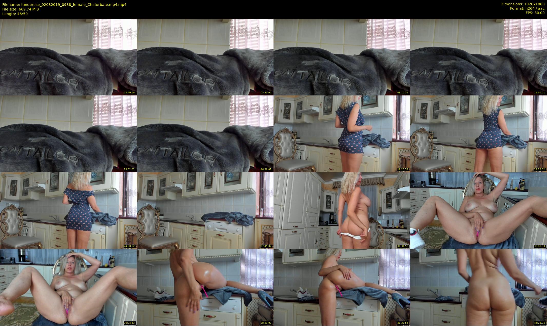 tunderose — 47 minute Chaturbate female cam show recording, 1080p, Aug 2, 2019
