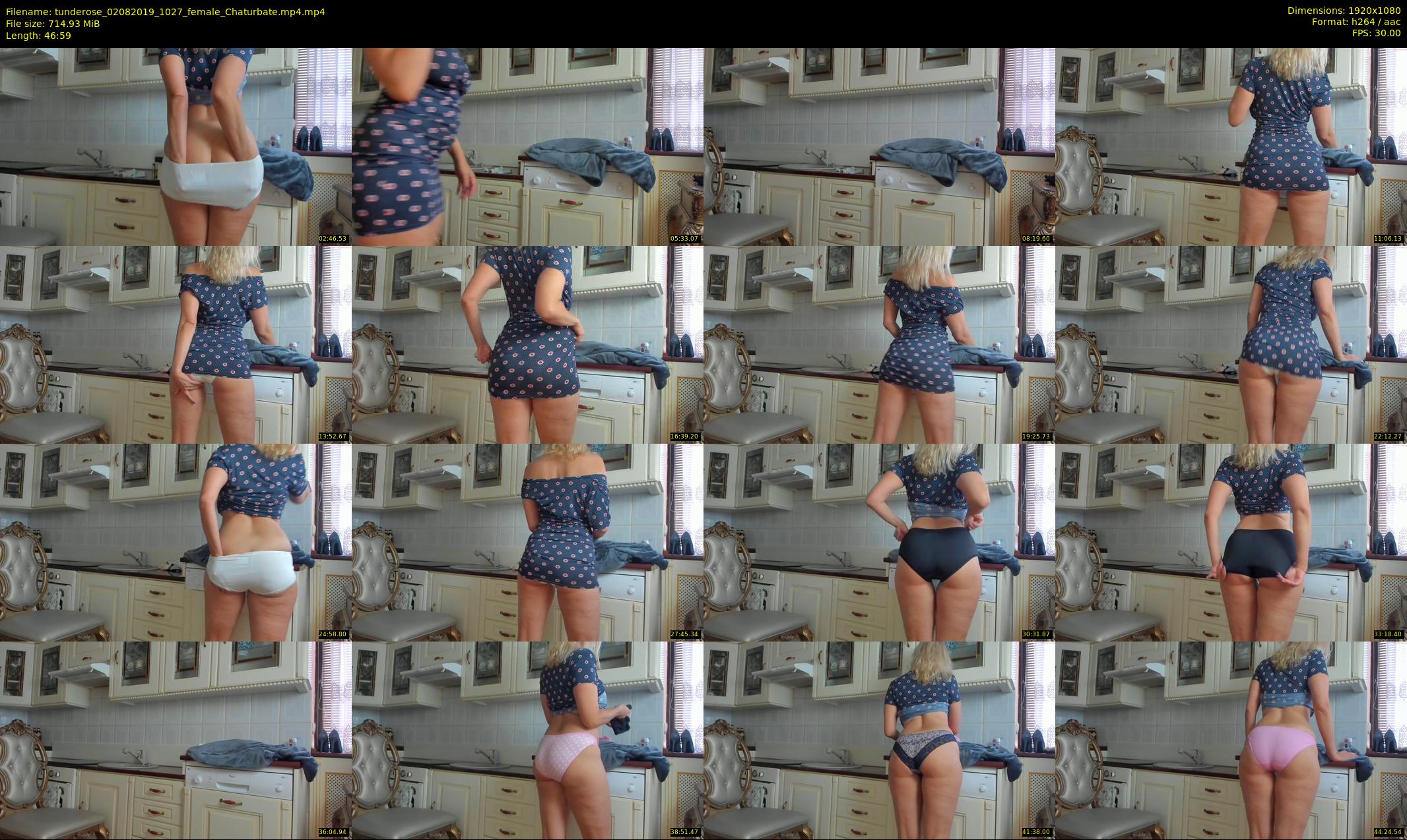 tunderose — 47 minute Chaturbate female cam show recording, 1080p, Aug 2, 2019