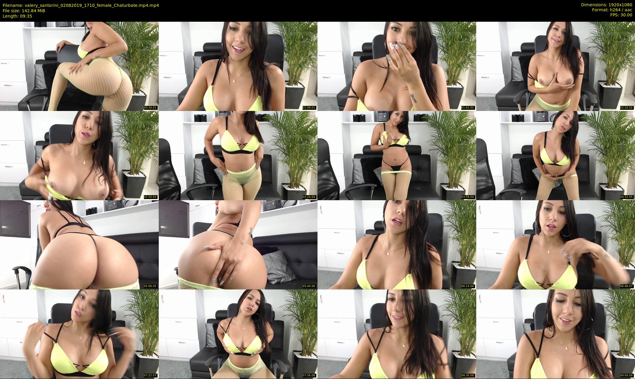 valery_santorini — 10 minute Chaturbate female cam show recording, 1080p, Aug 2, 2019