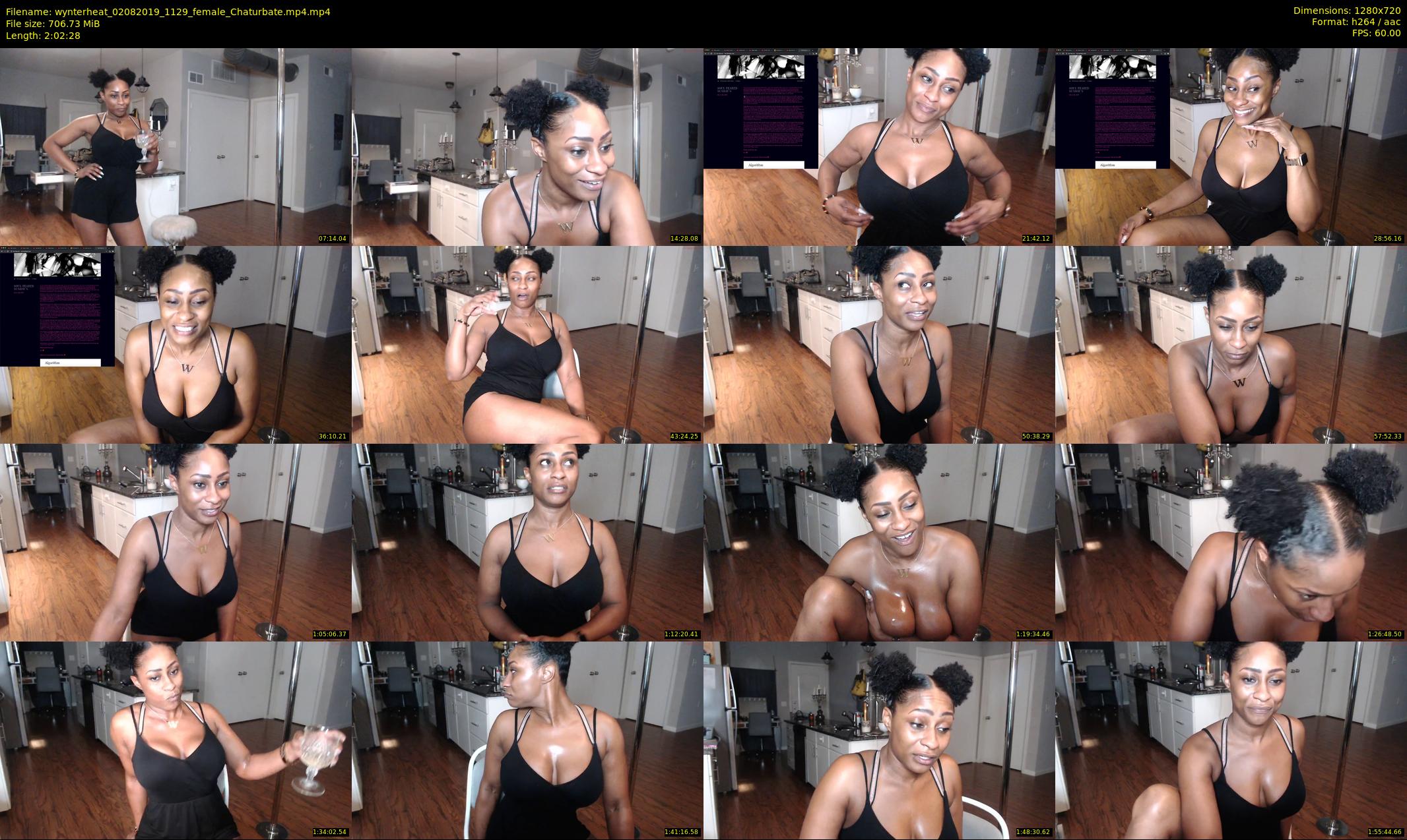 wynterheat — 123 minute Chaturbate female cam show recording, 720p, Aug 2, 2019