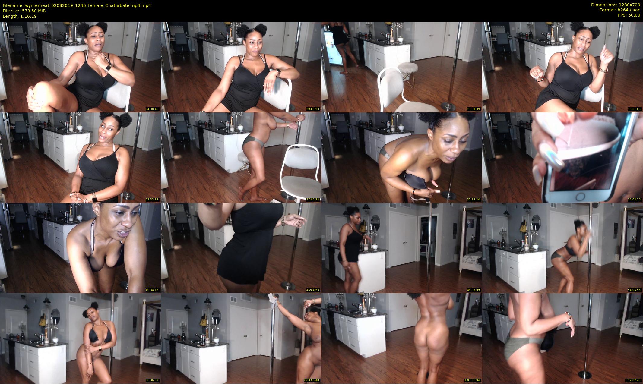wynterheat — 77 minute Chaturbate female cam show recording, 720p, Aug 2, 2019