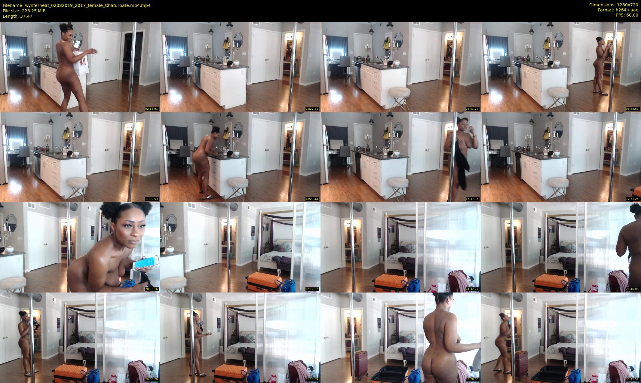 wynterheat — 38 minute Chaturbate female cam show recording, 720p, Aug 2, 2019