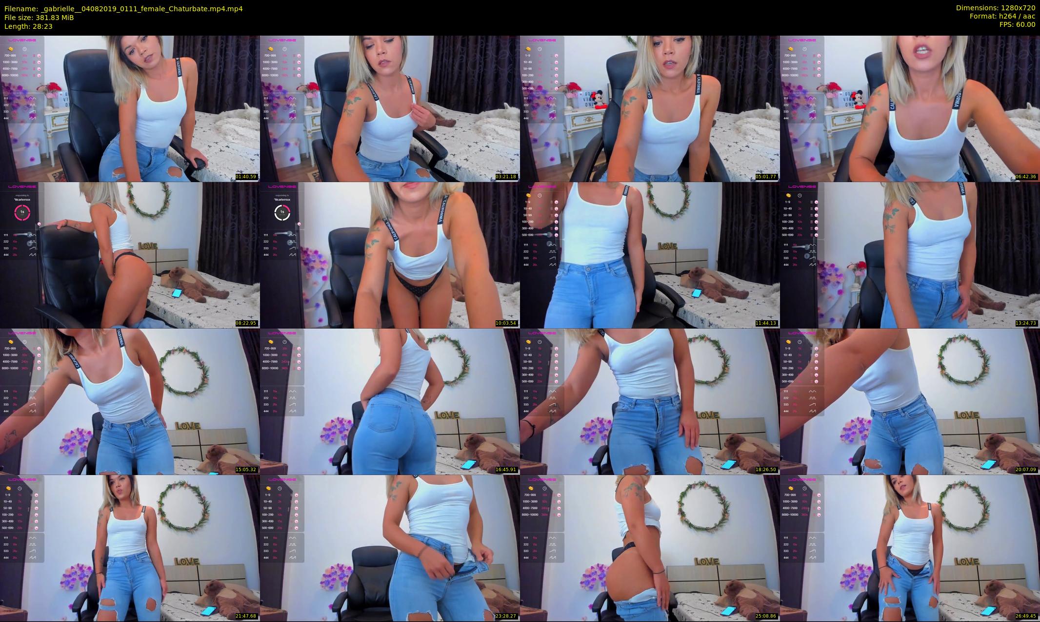 _gabrielle_ — 29 minute Chaturbate female cam show recording, 720p, Aug 4, 2019