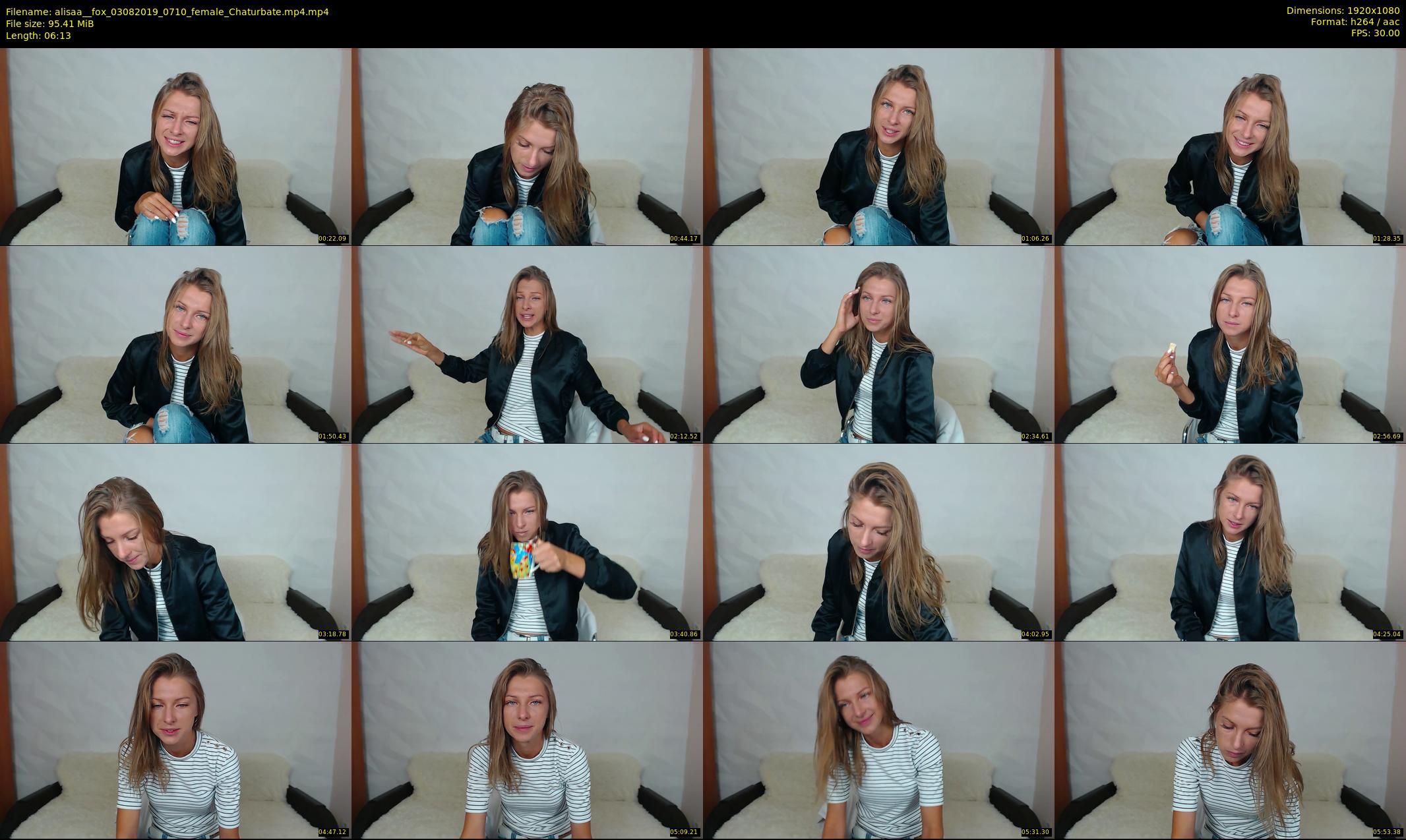 alisaa__fox — 7 minute Chaturbate female cam show recording, 1080p, Aug 3, 2019