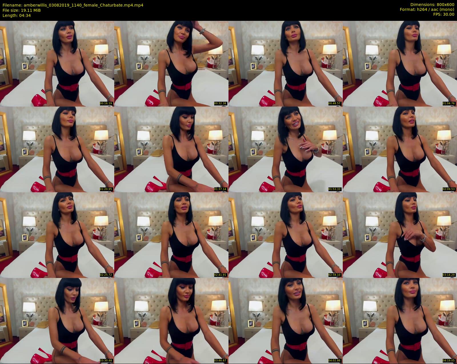 amberwillis — 5 minute Chaturbate female cam show recording, 480p, Aug 3, 2019