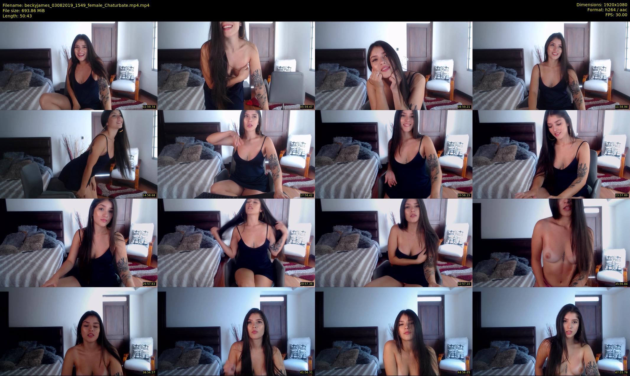 beckyjames — 51 minute Chaturbate female cam show recording, 1080p, Aug 3, 2019