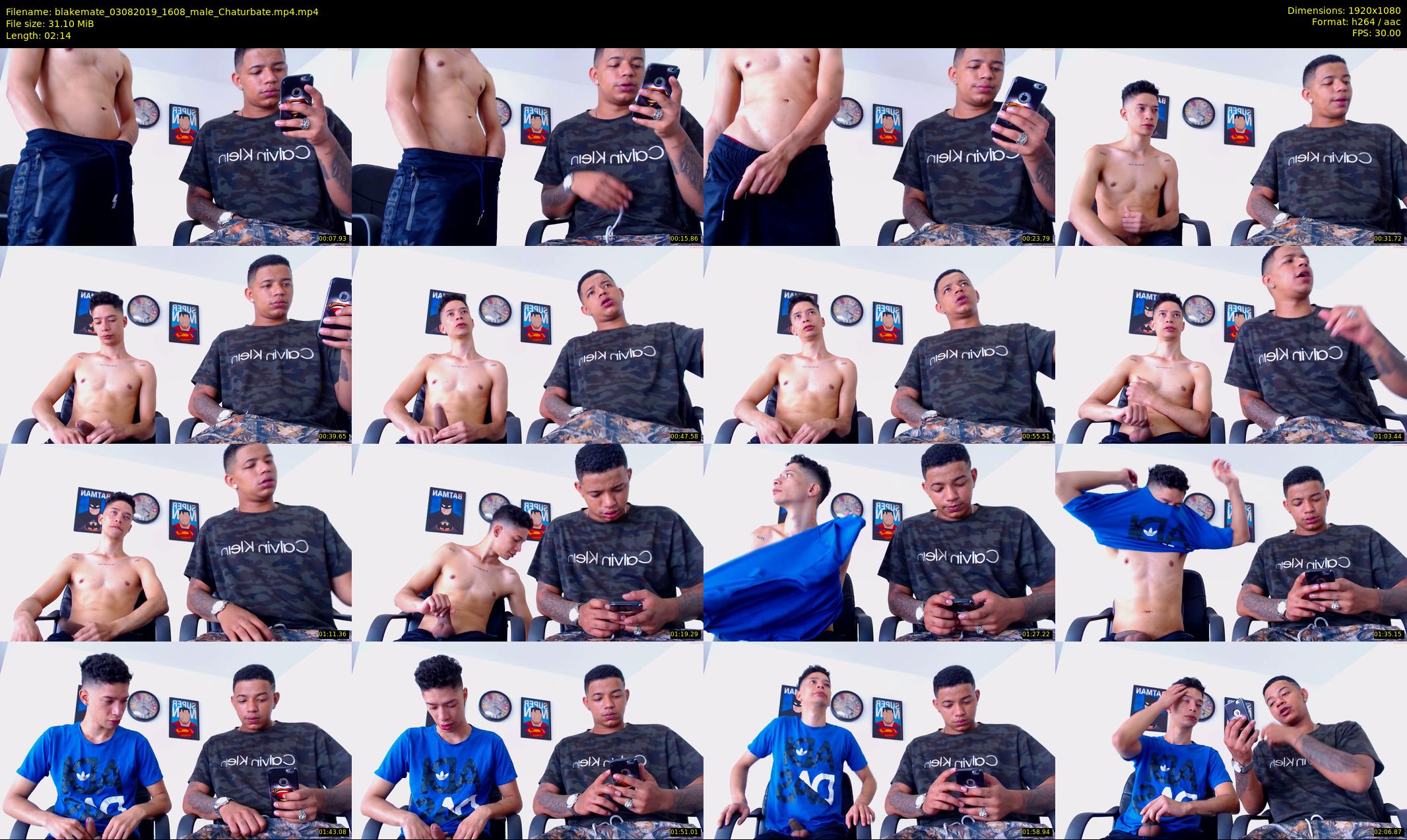 blakemate — 3 minute Chaturbate male cam show recording, 1080p, Aug 3, 2019