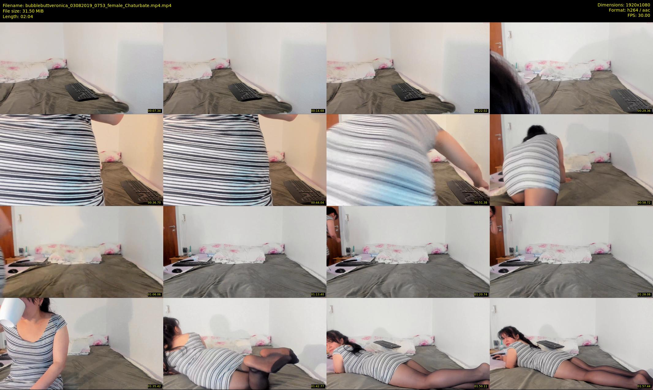 bubblebuttveronica — 3 minute Chaturbate female cam show recording, 1080p, Aug 3, 2019